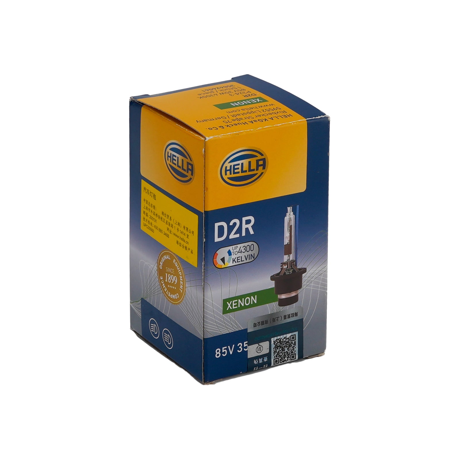 Ampoule Phare Xénon HID Voiture D2R 85V 35W 4300K Pour HELLA 8GS 358626061
