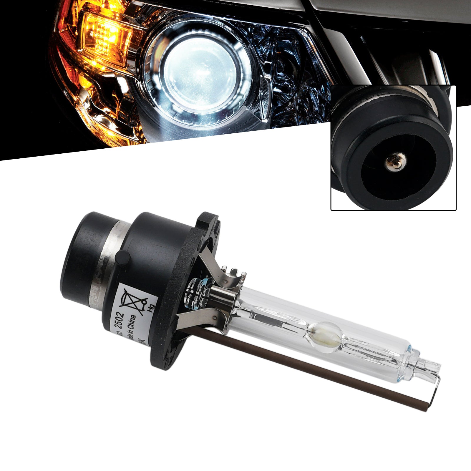 Ampoule Phare Xénon HID Voiture D2S 85V 35W 4300K Pour HELLA 8GS 358626011