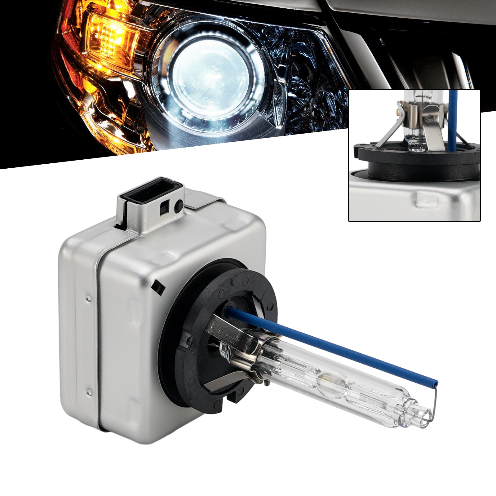 Ampoule Phare Xénon HID Voiture D1S 85V 35W 6000K Pour HELLA 8GS 358626141