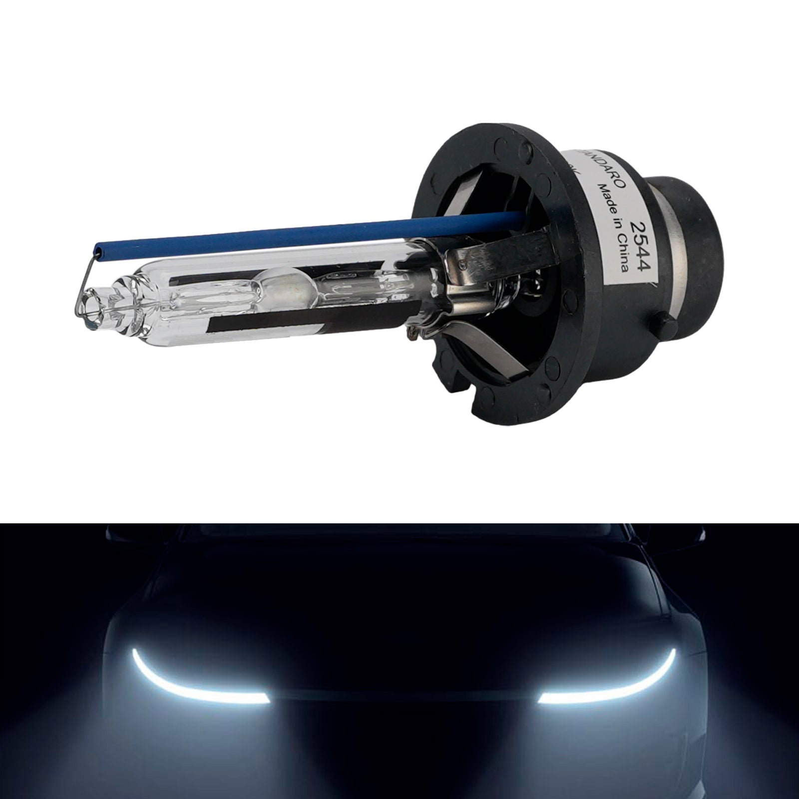 Ampoule Phare Xénon HID Voiture D2R 85V 35W 6000K Pour HELLA 8GS 358626201