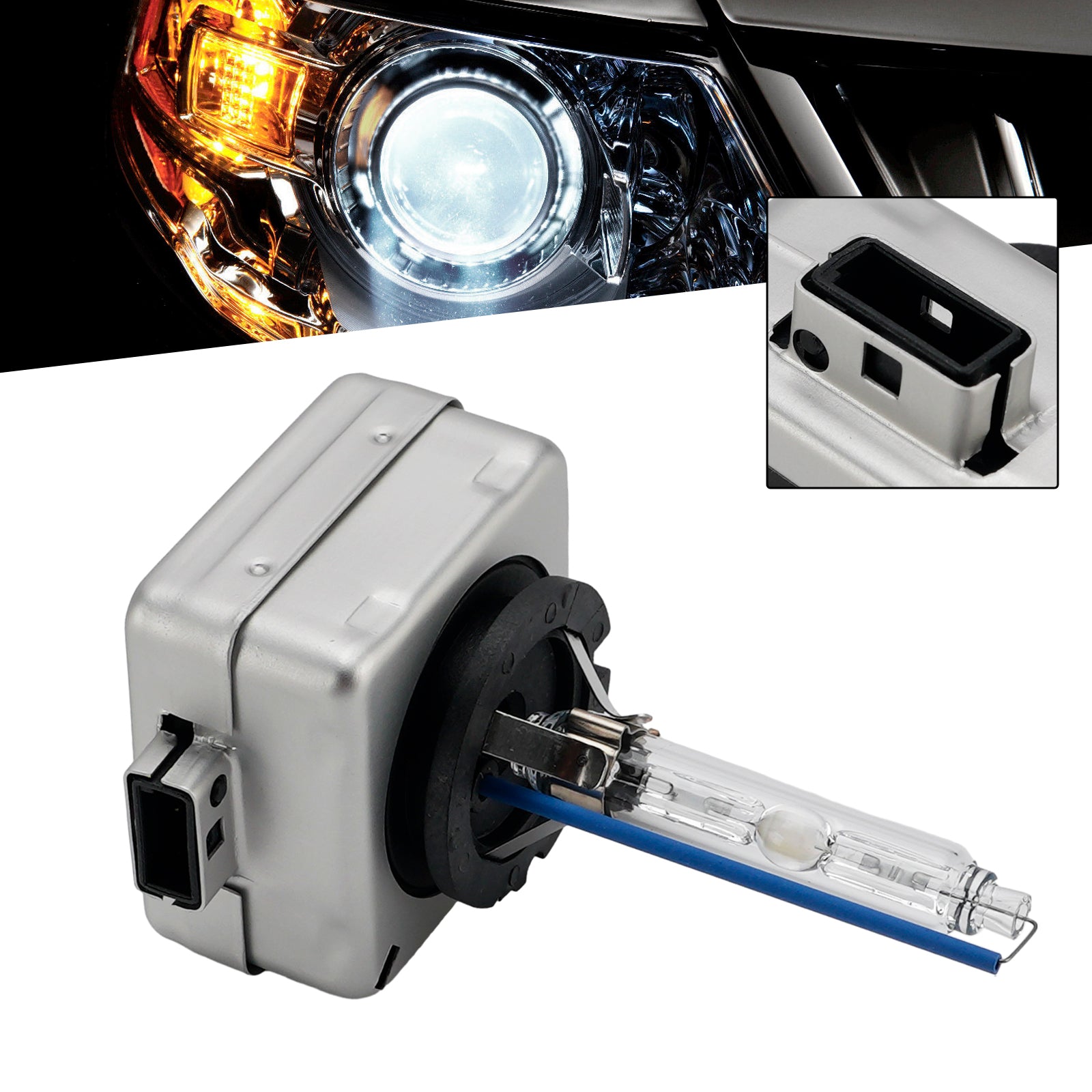 Ampoule Phare Xénon HID Voiture D3S 42V 35W 6000K Pour HELLA 8GS 358626161