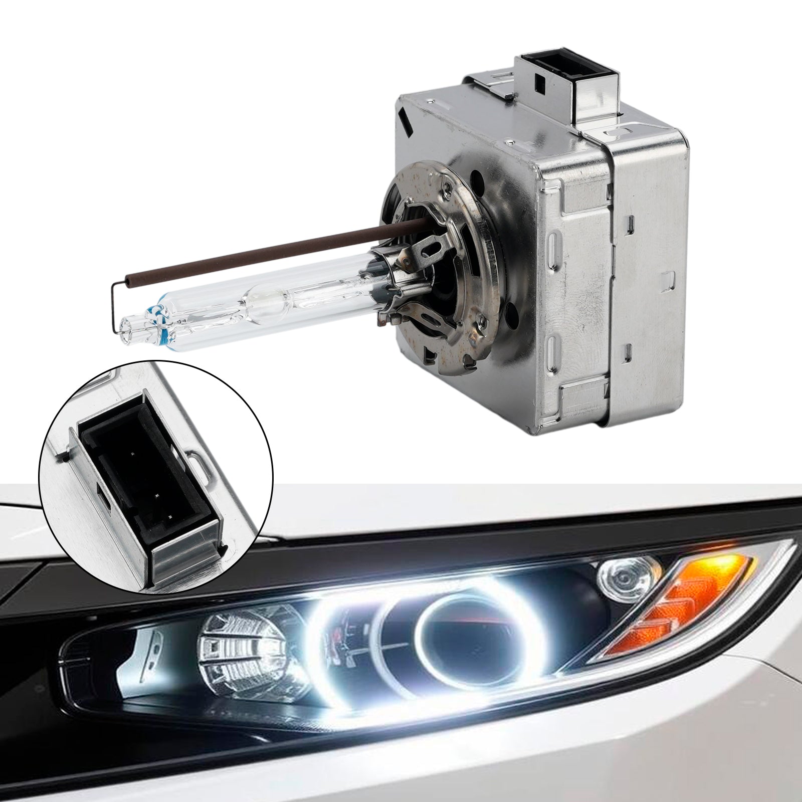 Ampoule Phare Xénon HID Voiture D1S 85V 35W 4300K Pour HELLA 8GS 009 028-111