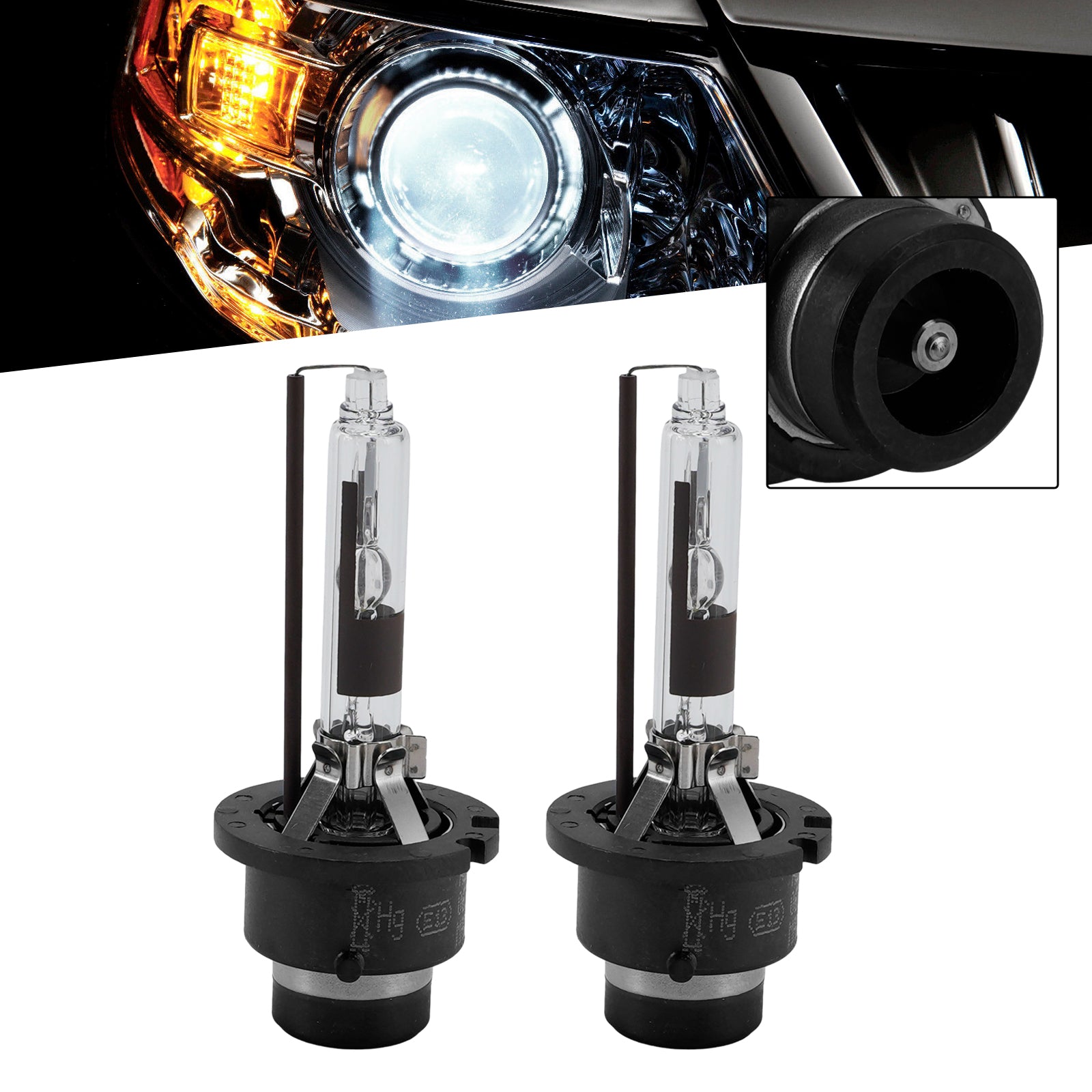 Ampoule Phare Xénon HID Voiture D2R 85V 35W 5000K Pour HELLA 8GS 178 560-872