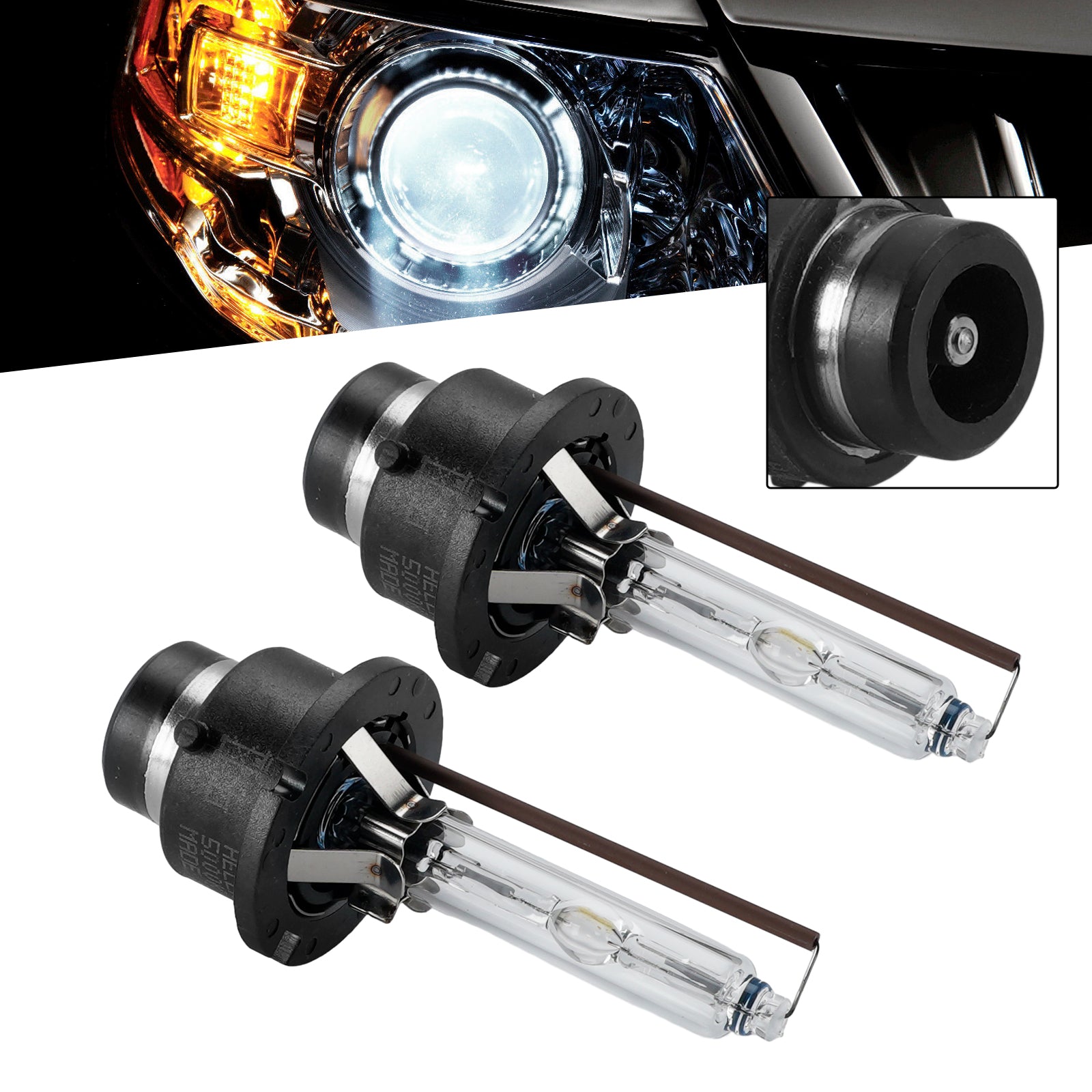 Ampoule Phare Xénon HID Voiture D4S 42V 35W 5000K Pour HELLA 8GS 178 560-892