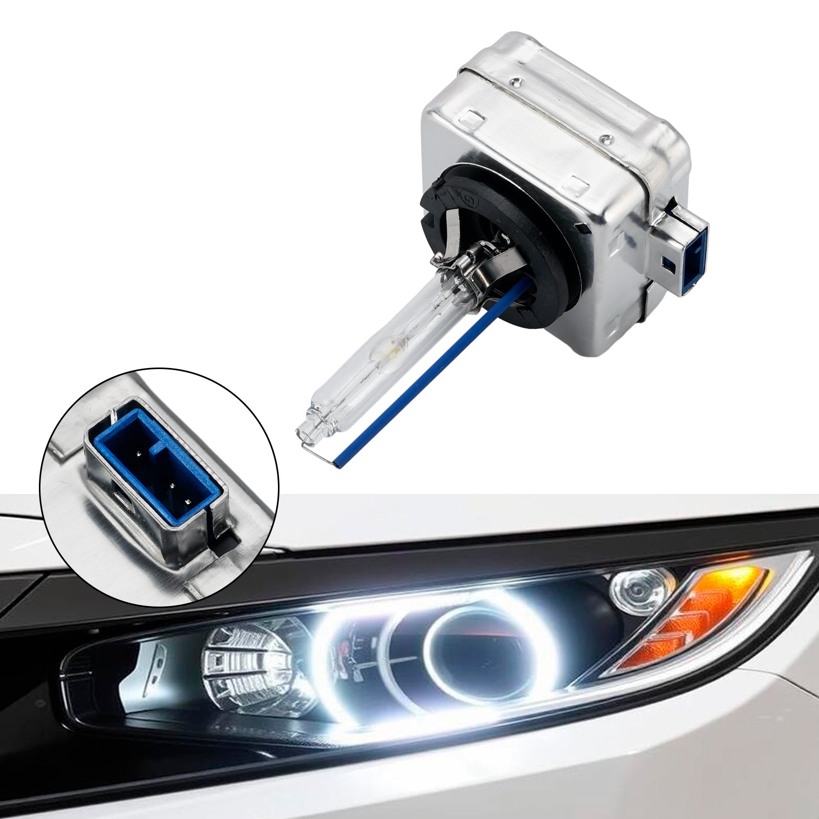 Ampoule Phare Xénon HID Voiture D8S 42V 35W 6000K Pour HELLA 8GS 358626191