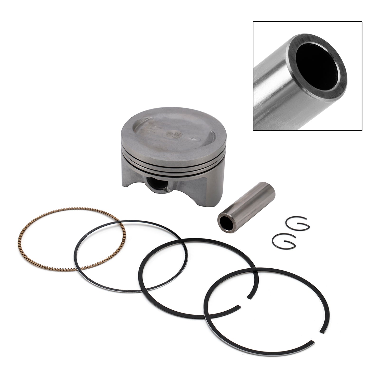 Kit De Segments Piston 74Mm 5Xt-11631-00 Pour Yamaha Xg250 Tricker 04-07 Xt250
