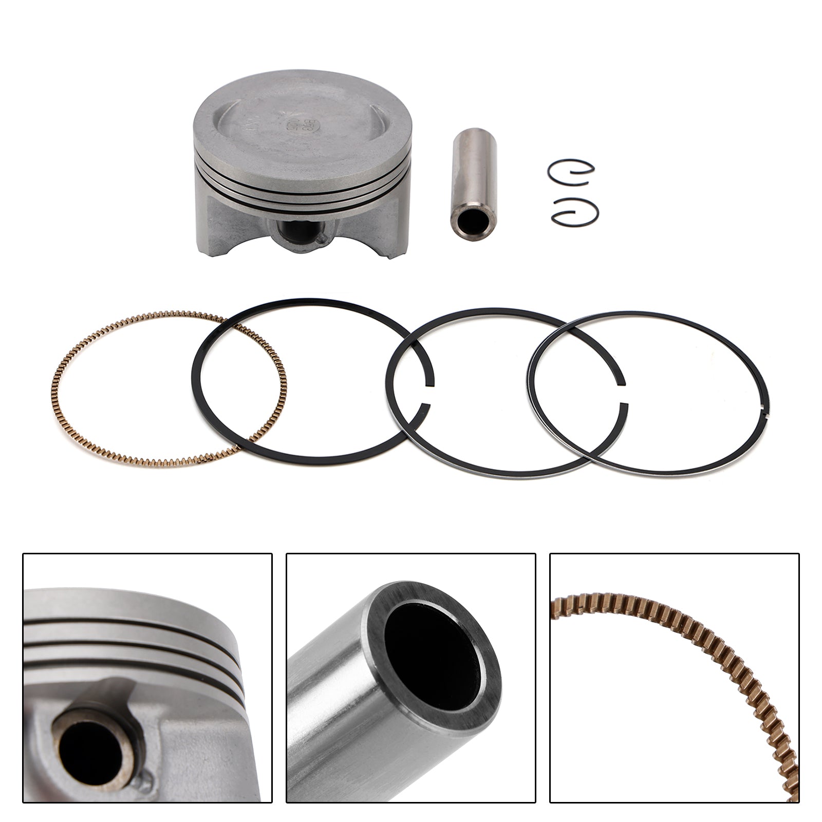 Kit Segments Piston 74.25Mm 5Xt-11631-00 Pour Yamaha Xg250 Tricker 04-07 Xt250