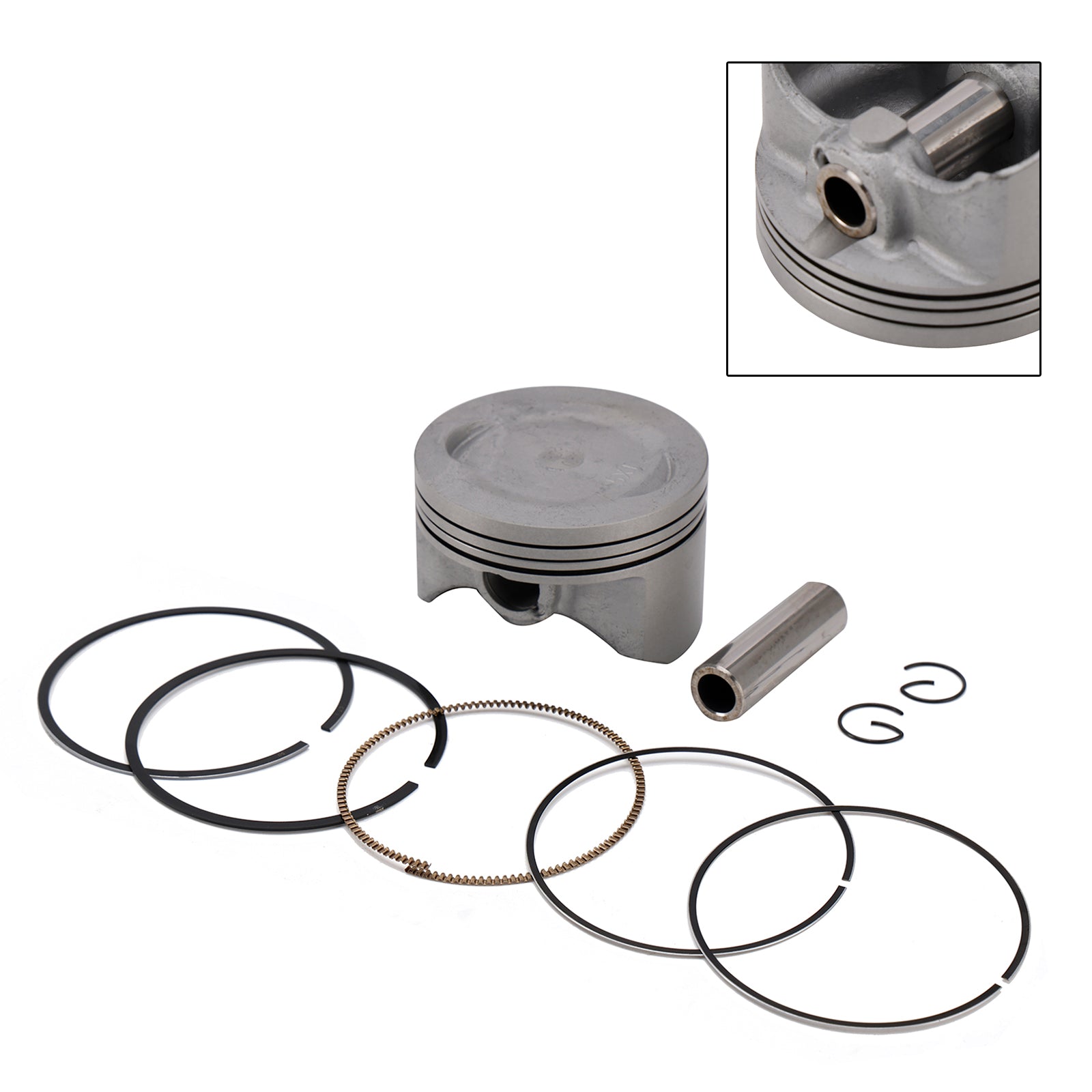 Kit De Segments Piston 74.5Mm 5Xt-11631-00 Pour Yamaha Xg250 Tricker 04-07 Xt250