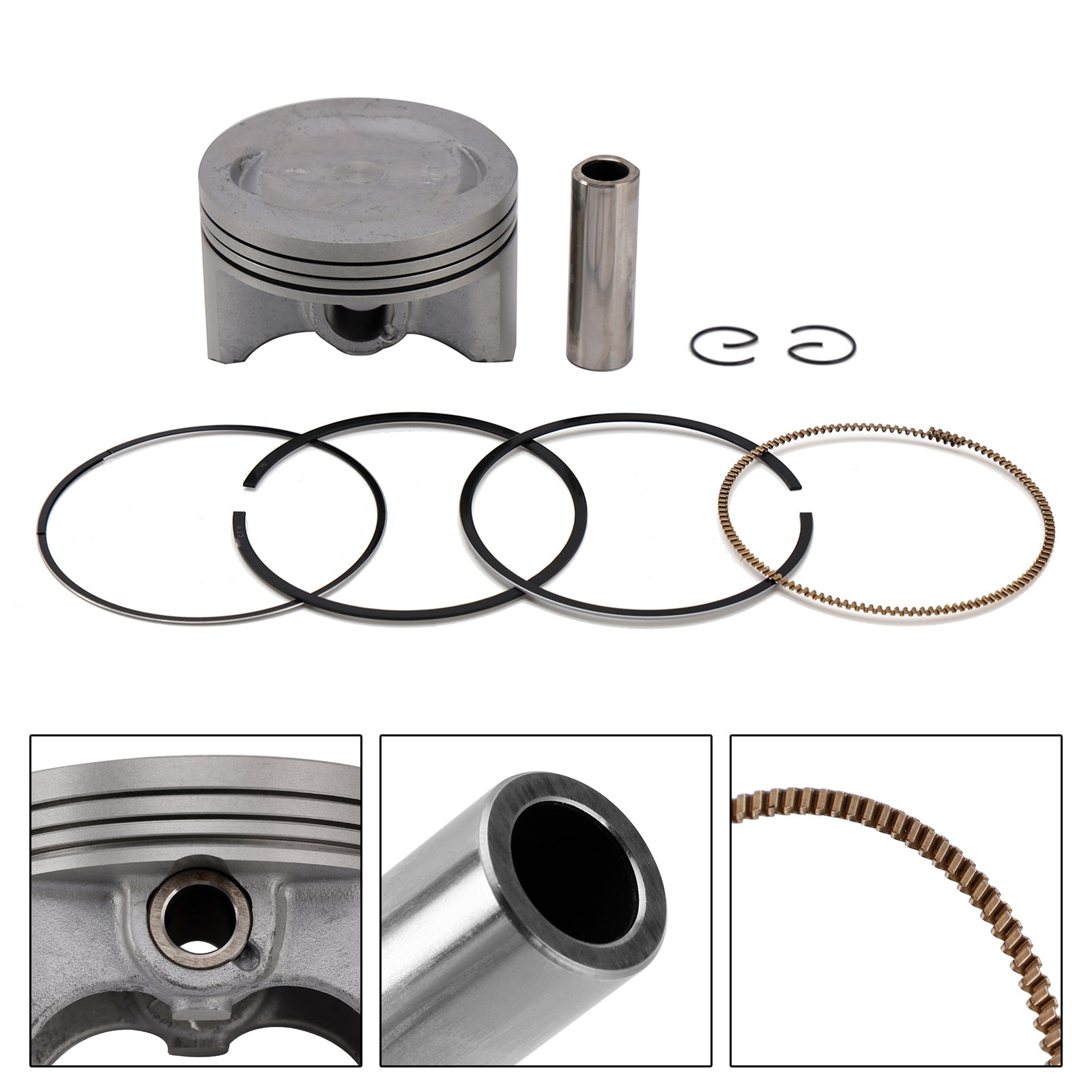 Kit Segments Piston 74.75Mm 5Xt-11631-00 Pour Yamaha Xg250 Tricker 04-07 Xt250