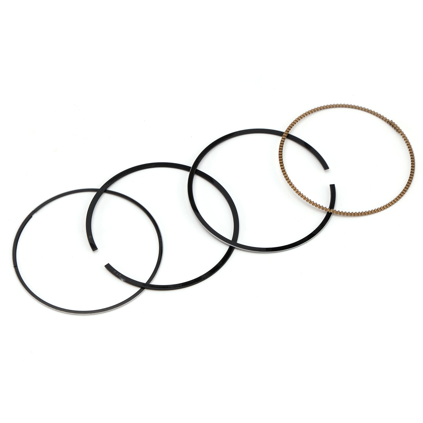 Kit Segments Piston 74.75Mm 5Xt-11631-00 Pour Yamaha Xg250 Tricker 04-07 Xt250