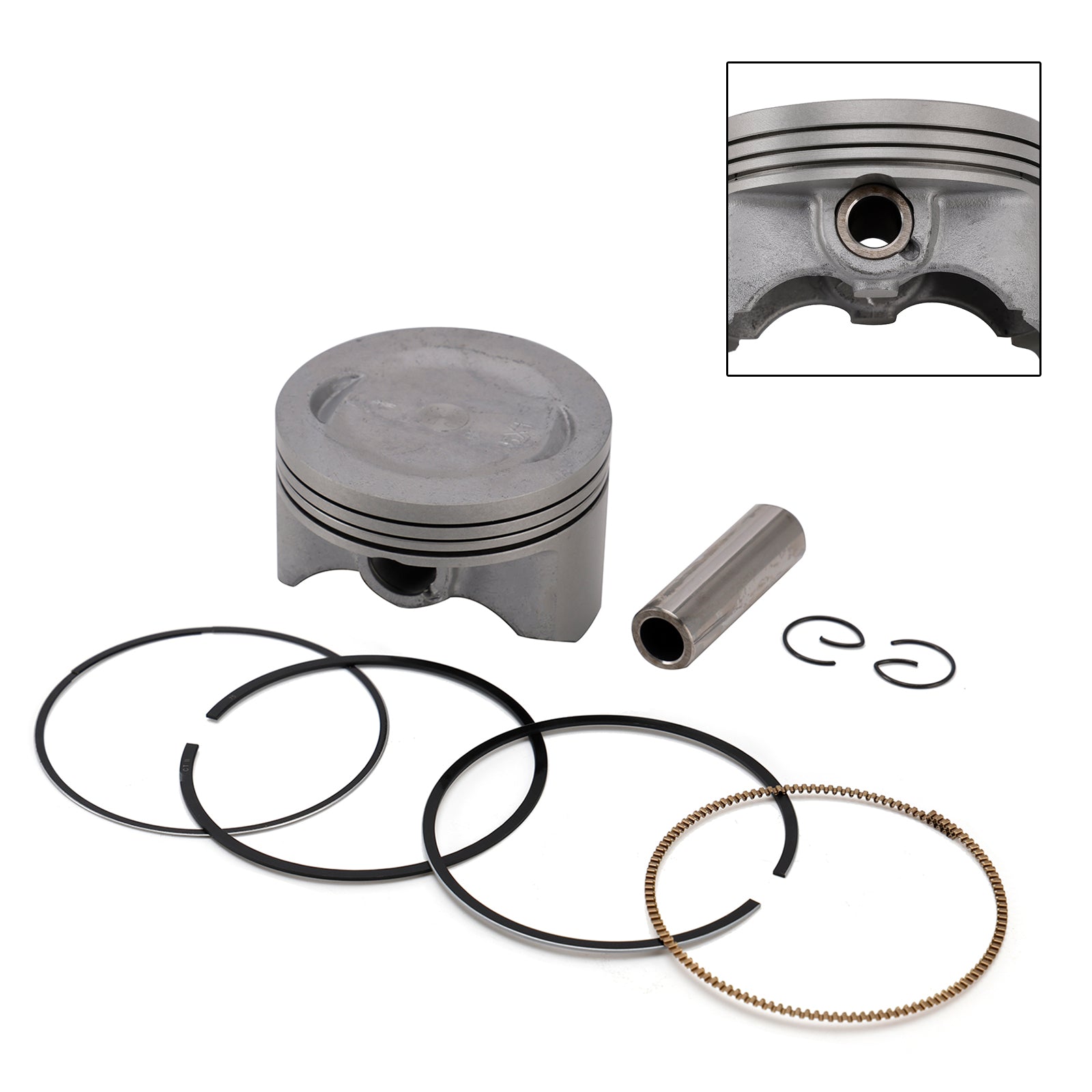 Kit Segments Piston 74.75Mm 5Xt-11631-00 Pour Yamaha Xg250 Tricker 04-07 Xt250