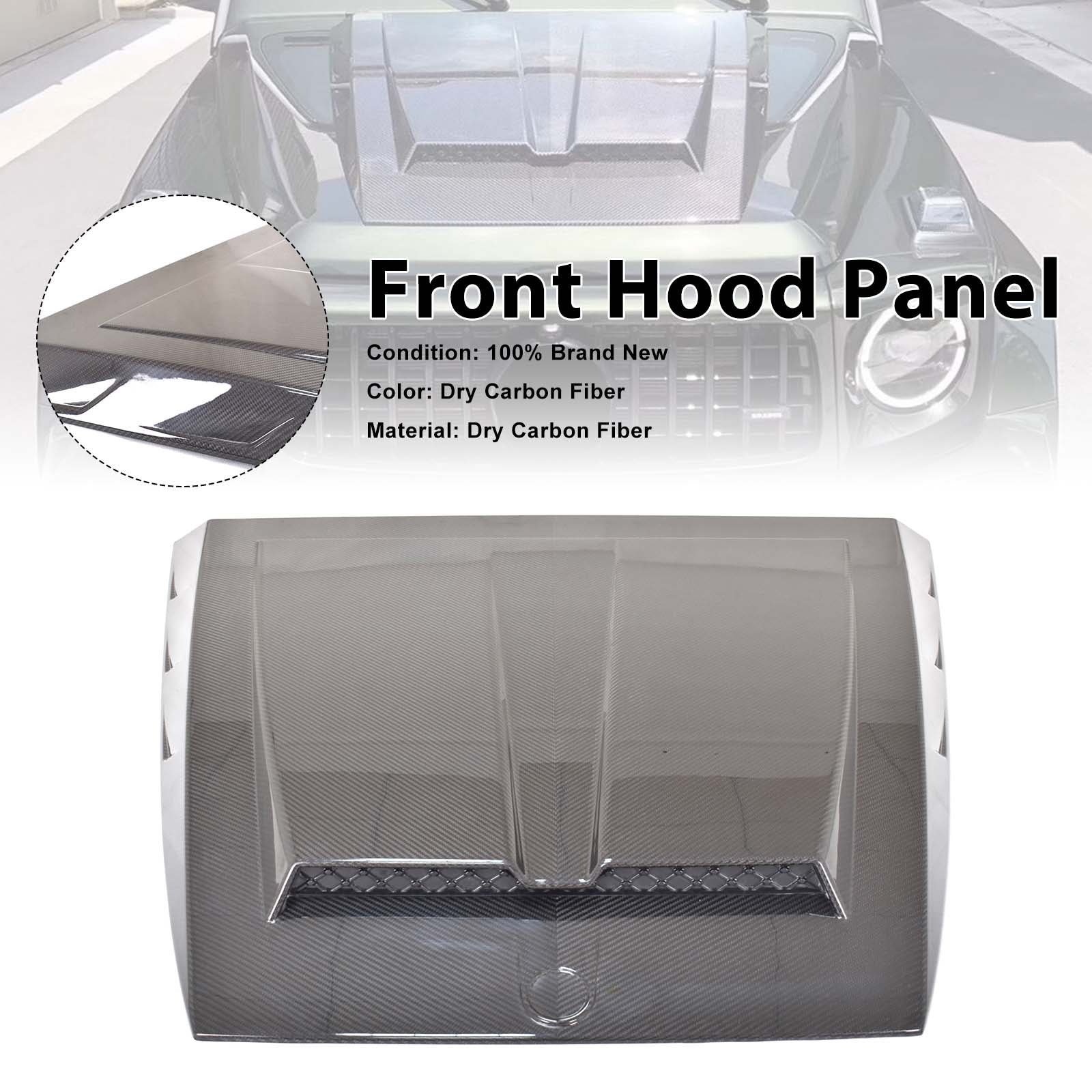Front Hood Panel Pour Mercedes Benz G-Class W464 W465 2019+ Upgrade Brabus Style