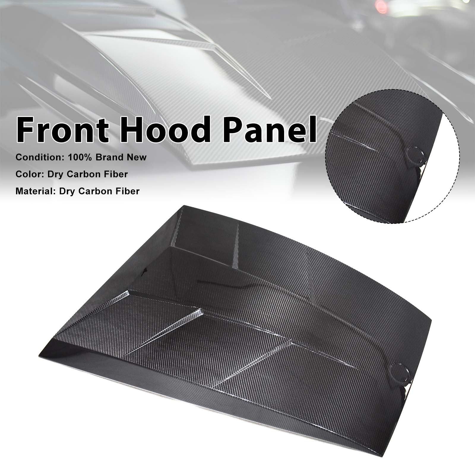 Carbon Fiber Front Hood Panel Pour Mercedes Benz G-Class W464 W465 2019+