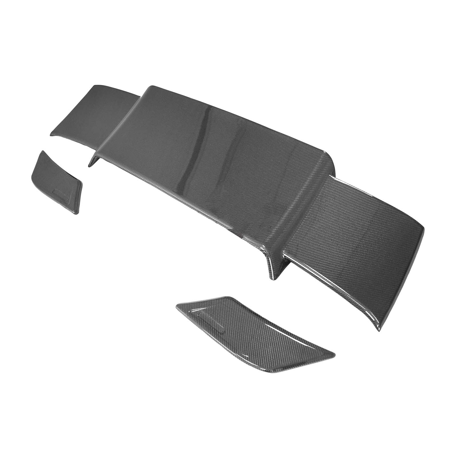 Carbon Fiber Rear Roof Spoiler Wing Pour Benz W463A W464 2019-2023 Brabus Style
