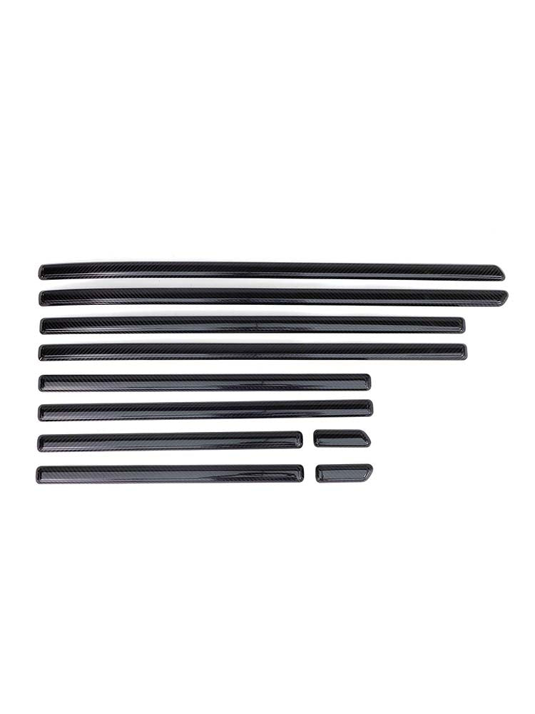Real Carbon Door Body Side Molding Trim Pour Benz G Class W464 W465 2019-2026