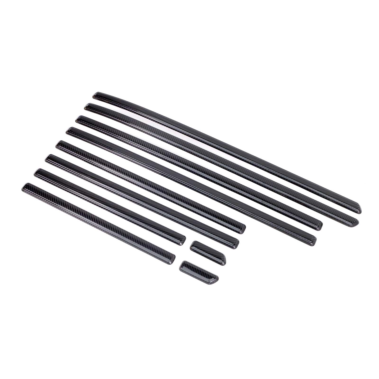 Real Carbon Door Body Side Molding Trim Pour Benz G Class W464 W465 2019-2026