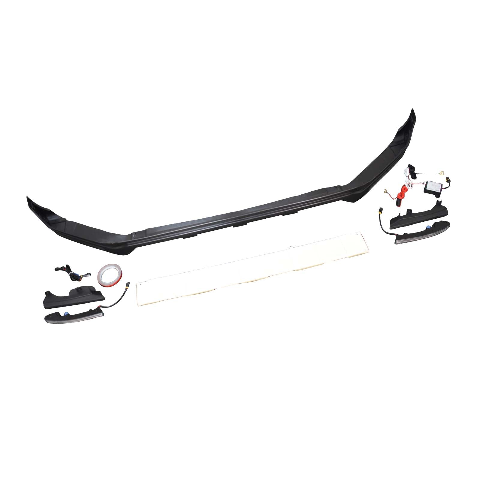 Brabus Style Front Bumper Lip Pour Mercedes Benz G-Class W464 W463A 2019-2023