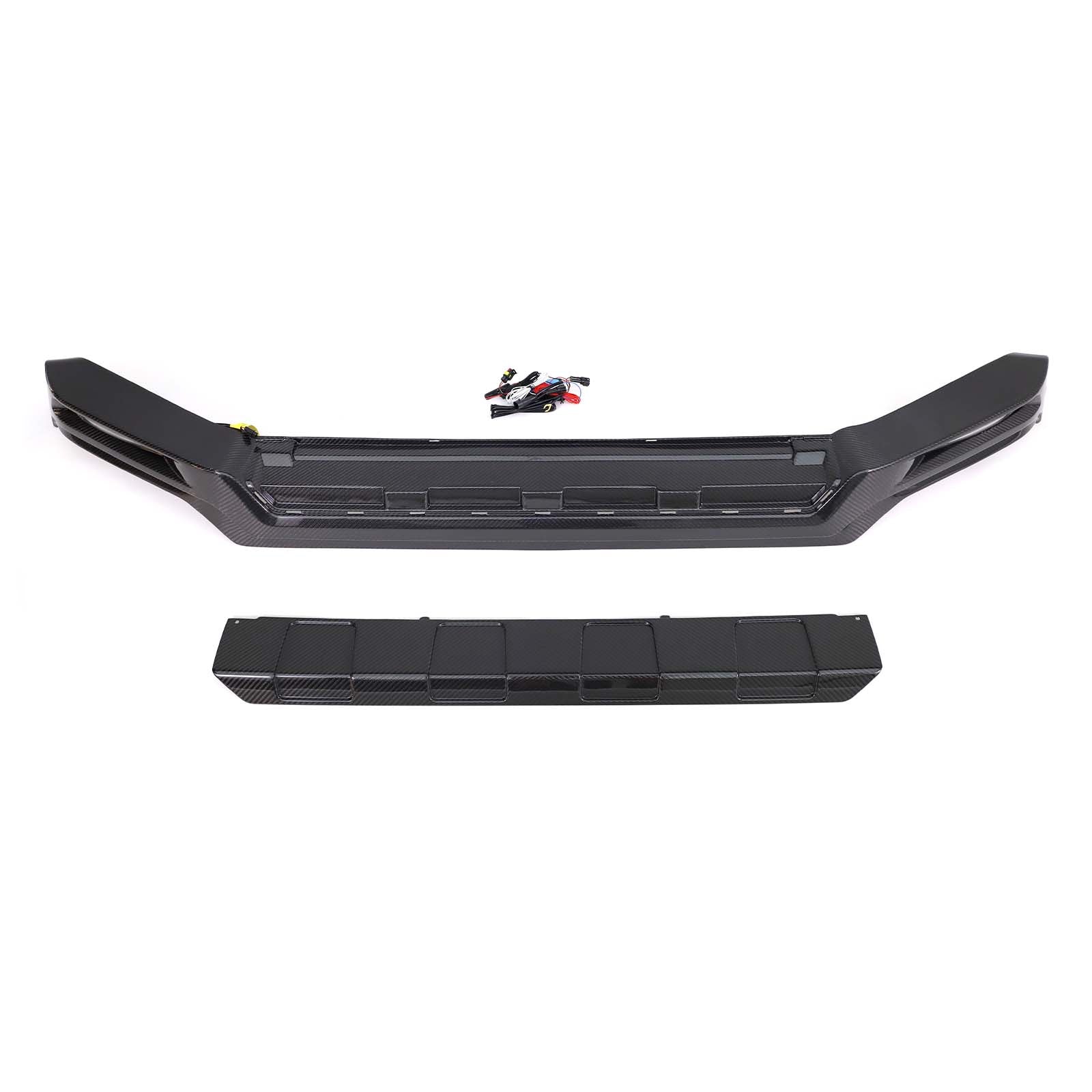 Carbon Fiber Front Bumper Lip Pour Mercedes Benz G-Class W464 W463A 2019-2023