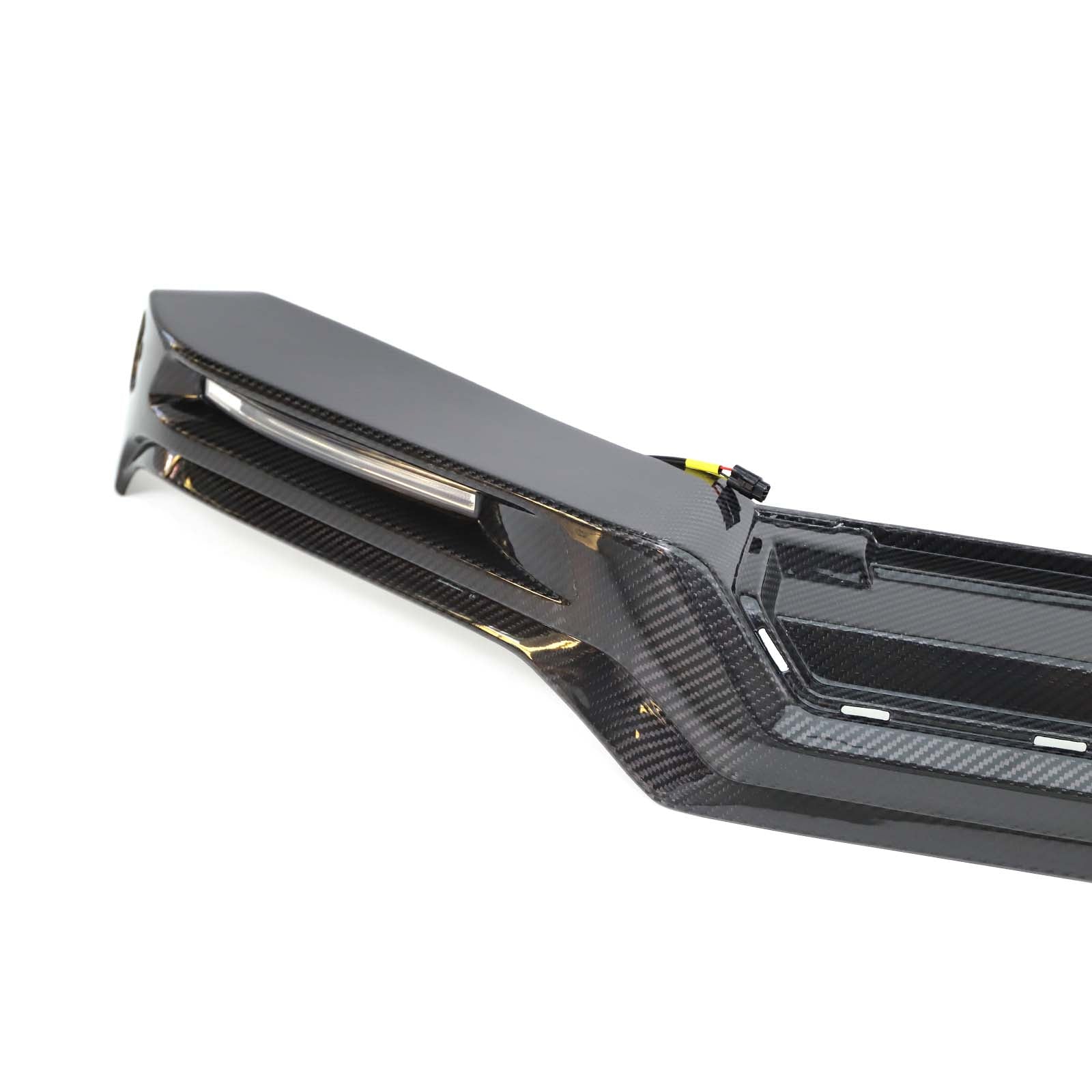 Carbon Fiber Front Bumper Lip Pour Mercedes Benz G-Class W464 W463A 2019-2023