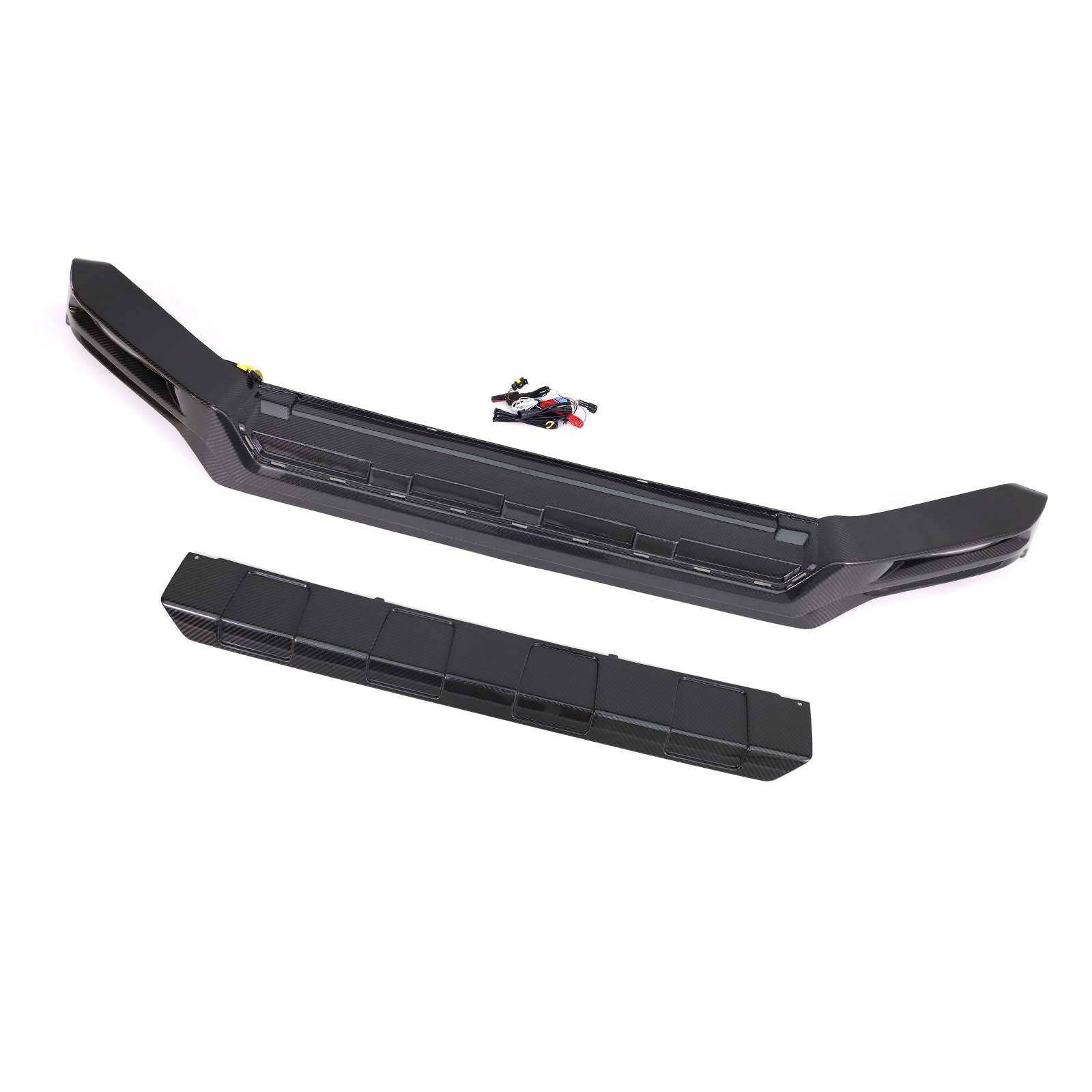 Carbon Fiber Front Bumper Lip Pour Mercedes Benz G-Class W464 W463A 2019-2023