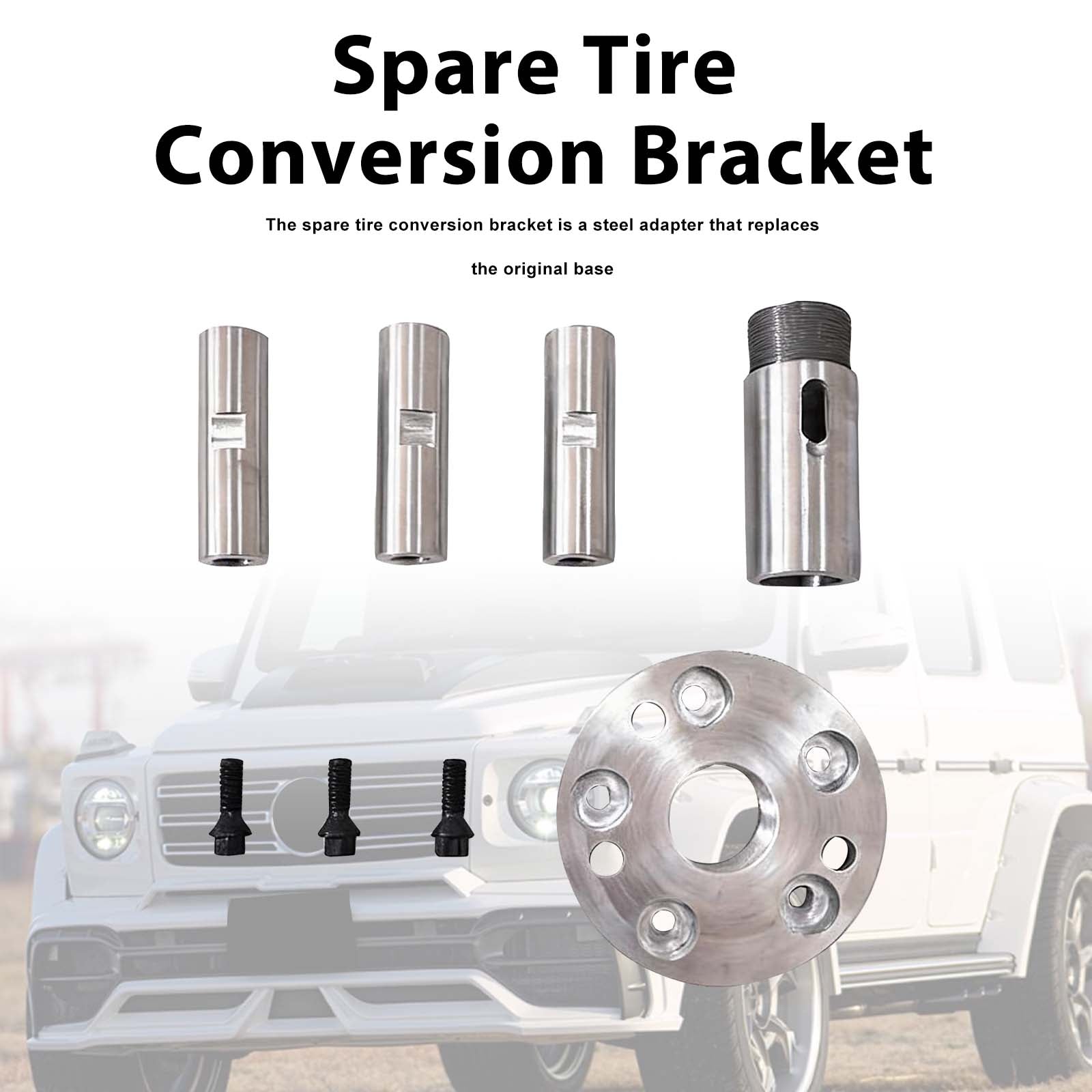 Spare Tire Conversion Bracket Flip Mount Pour Mercedes Benz W464 W465 2019+