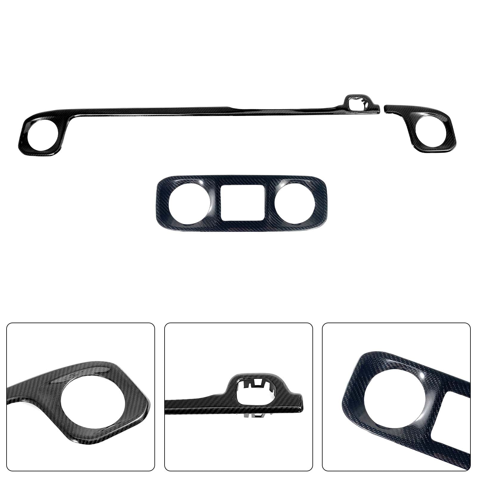 Center Console + Central Control Cover Pour Benz G-Class W463A W464 2019-2023