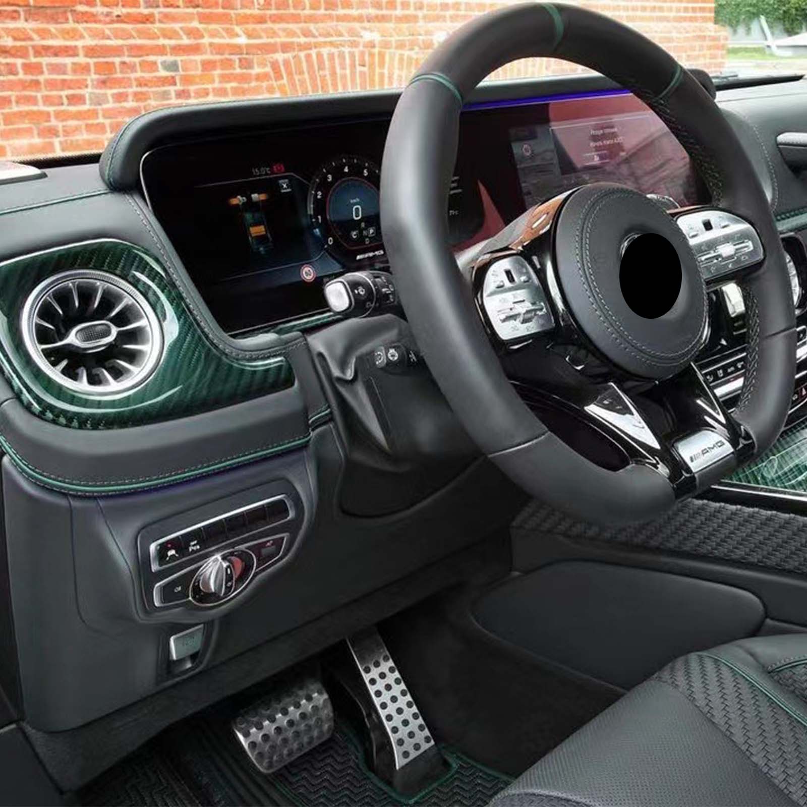 Center Console + Central Control Cover Pour Benz G-Class W463A W464 2019-2023