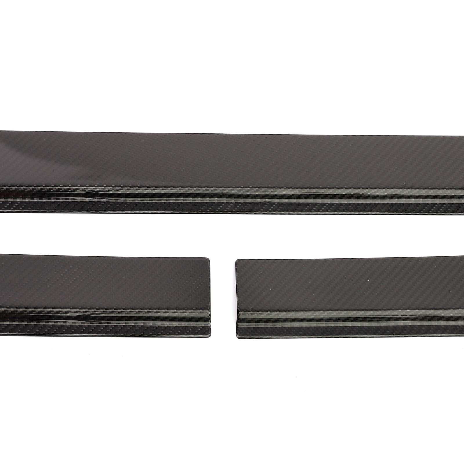 Carbon Fiber Outer Door Sill Plate Cover Trim Pour Benz W464 G500 2019-2023