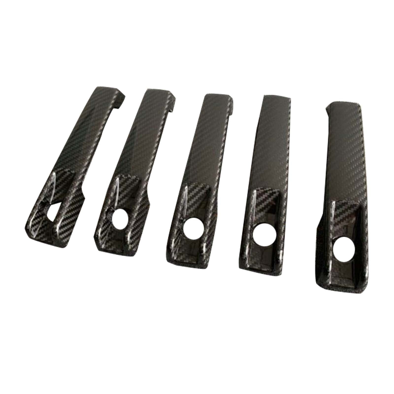 5PCS Dry Carbon Door Handle Cover Trim Pour Benz G Class W463A W464 2019-2023