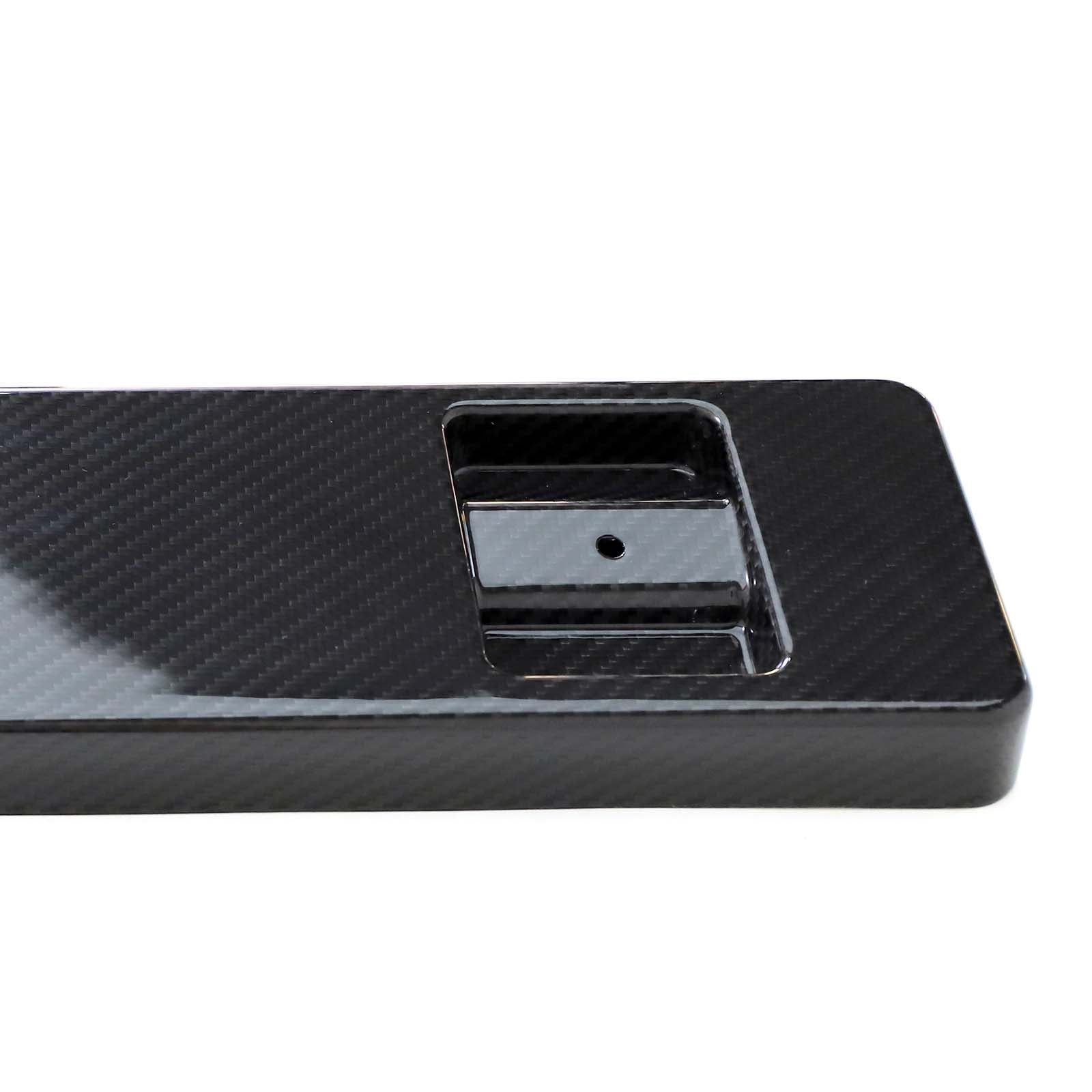 Dry Carbon Front Bumper License Plate Pour Mercedes Benz W464 G-Class 2019-2023