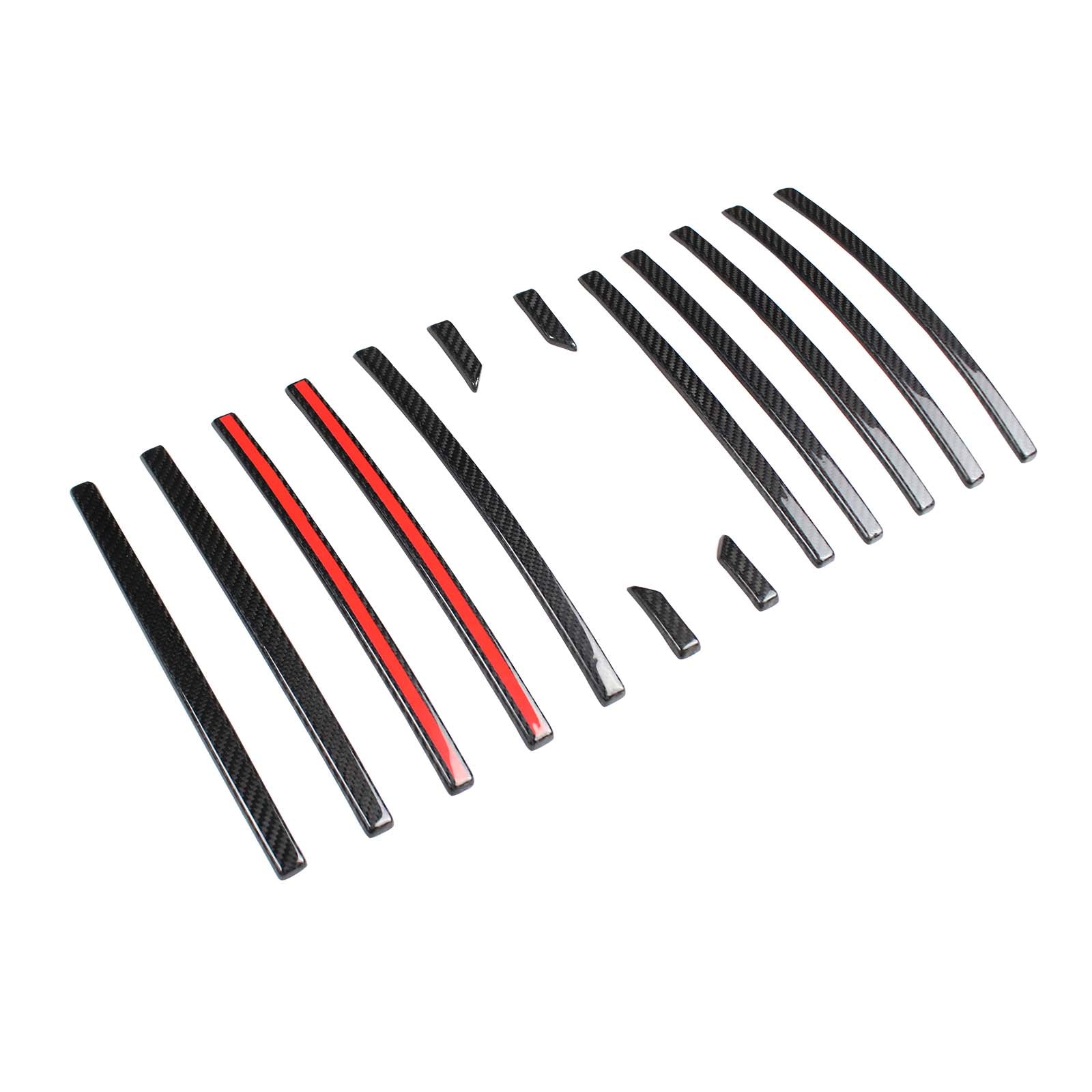 Carbon Fiber Front Grille Trim Cover Pour Mercedes G Class W464 G63 2019-2023