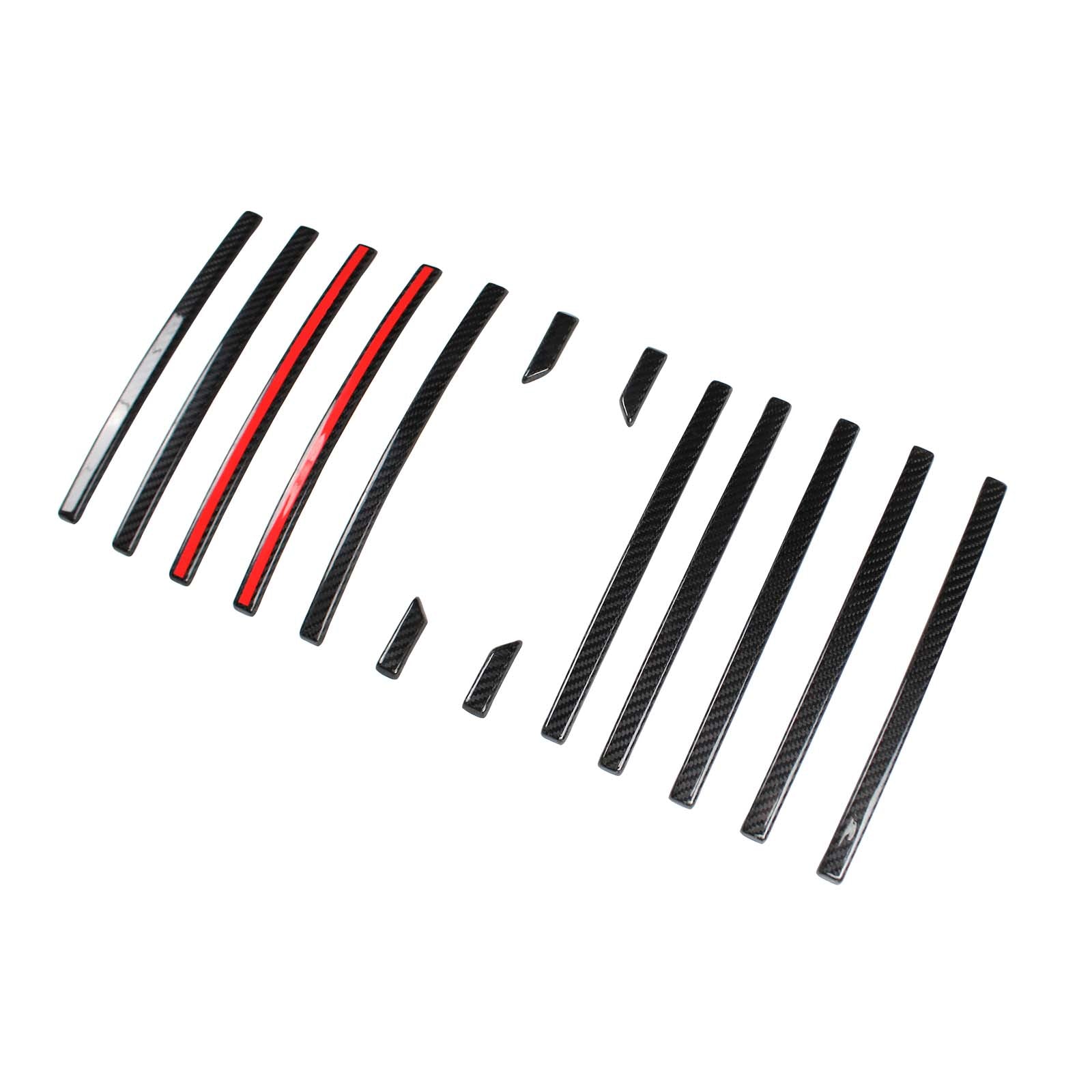 Carbon Fiber Front Grille Trim Cover Pour Mercedes G Class W464 G63 2019-2023