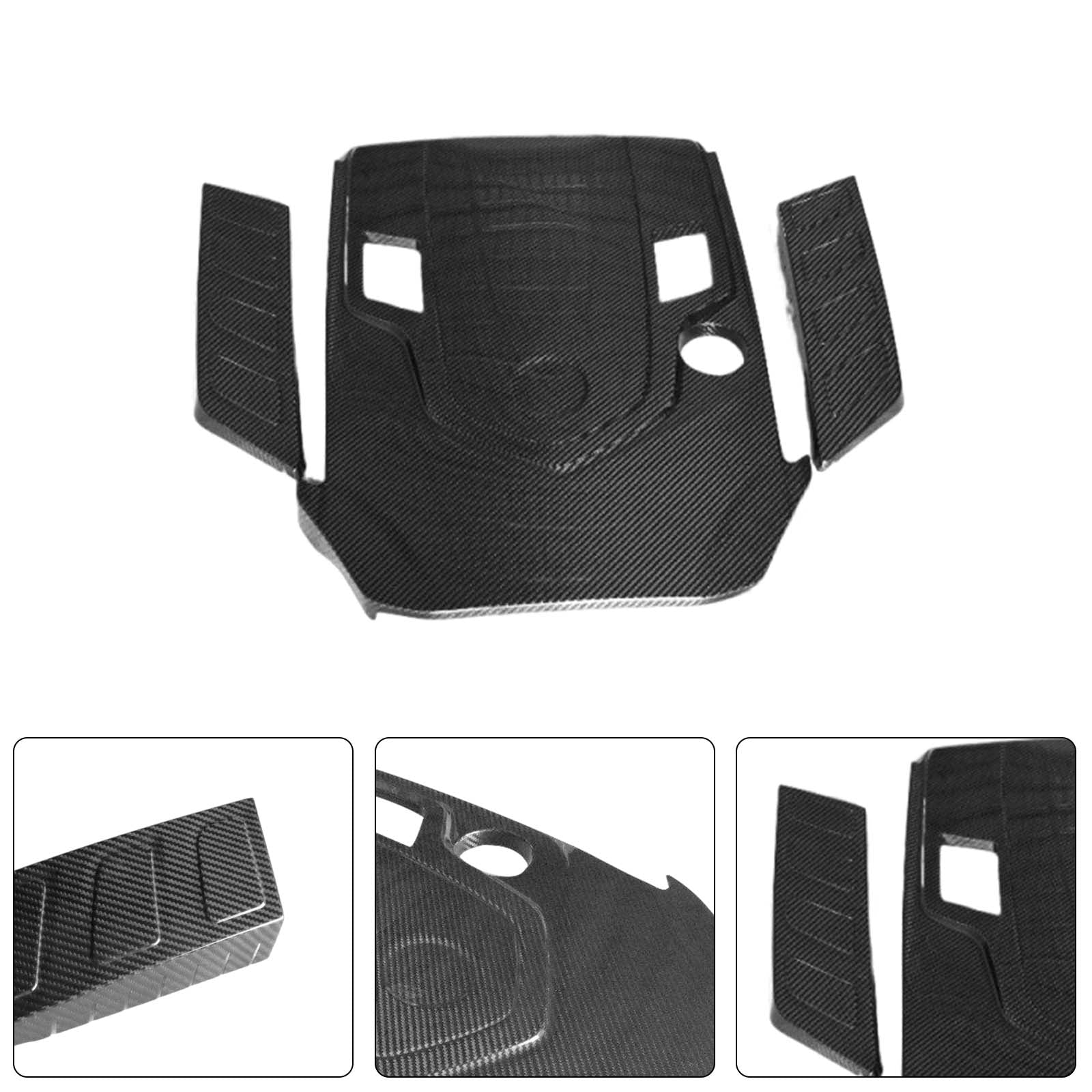 Dry Carbon Fiber Engine Cover Wind-Box Plate Pour G Class W463A W464 2019-2023