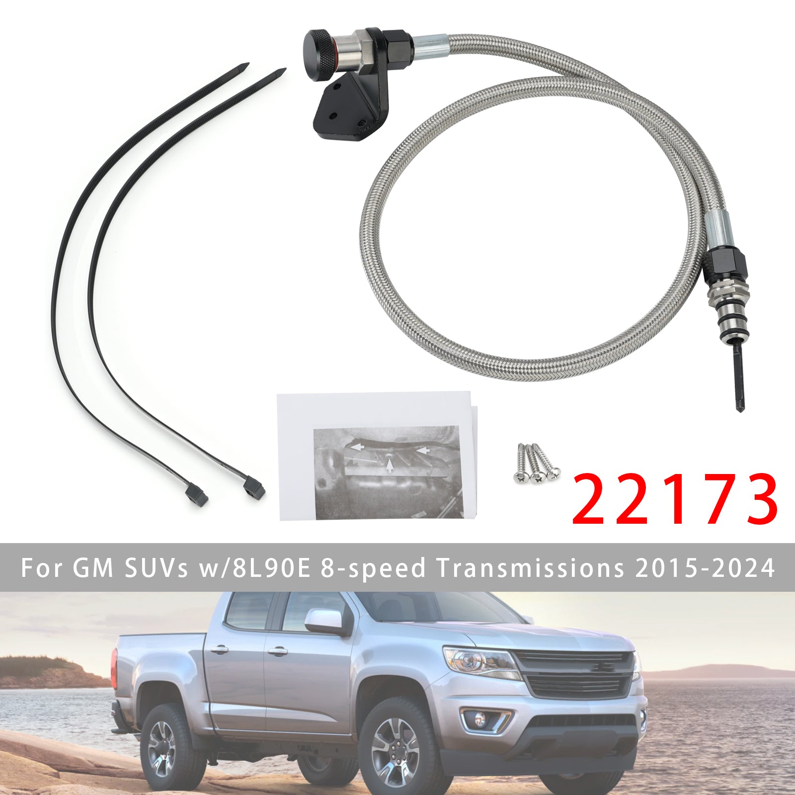 Jauge de Transmission Automatique Verrouillable Pour GM Colorado Pick-ups 15-24