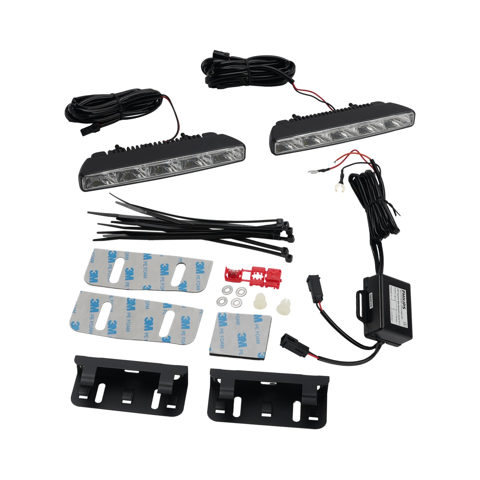 Feu jour LED Universel pour automobile 5 Puces LED 6000K Pour PHILIPS YS12810
