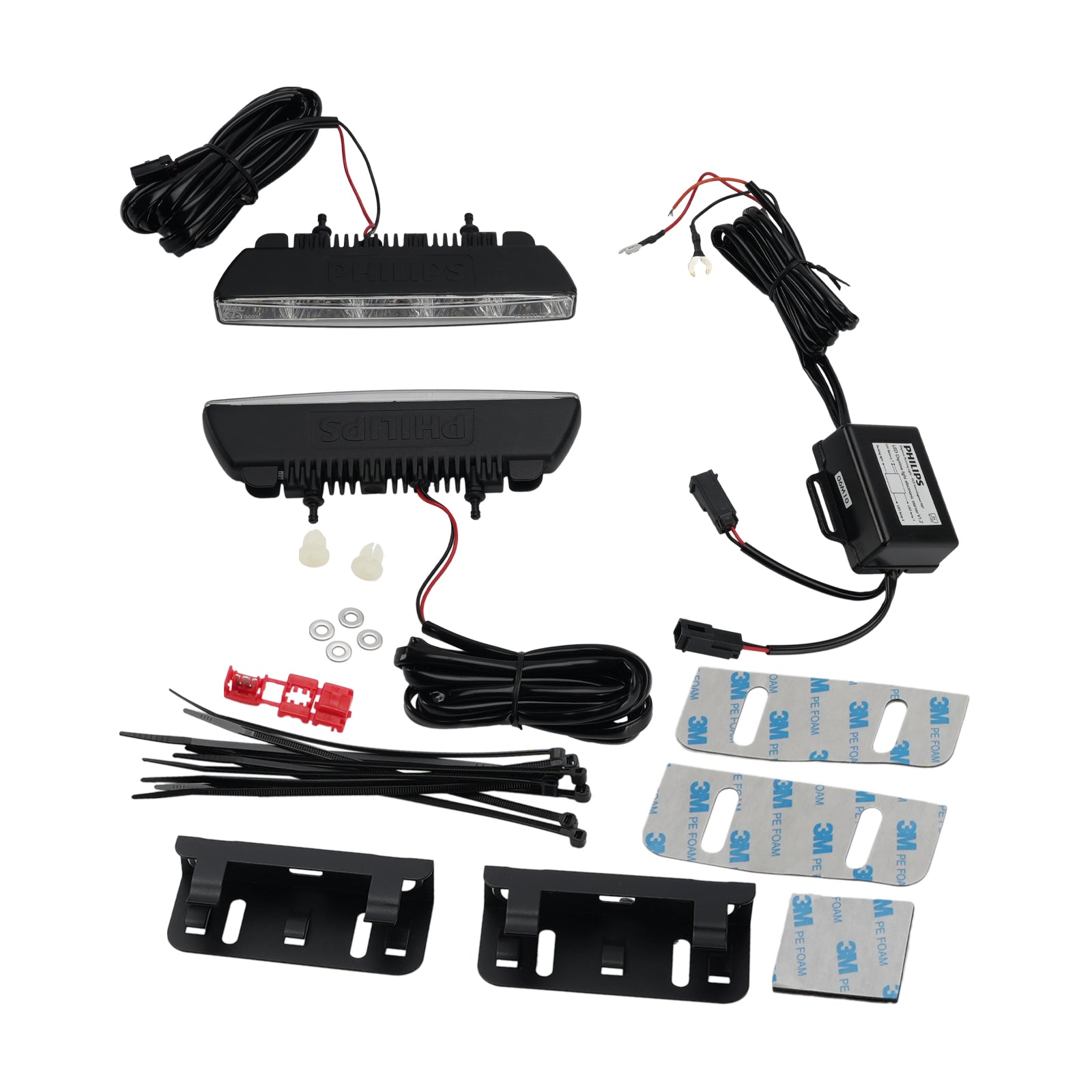 Feu jour LED Universel pour automobile 5 Puces LED 6000K Pour PHILIPS YS12810