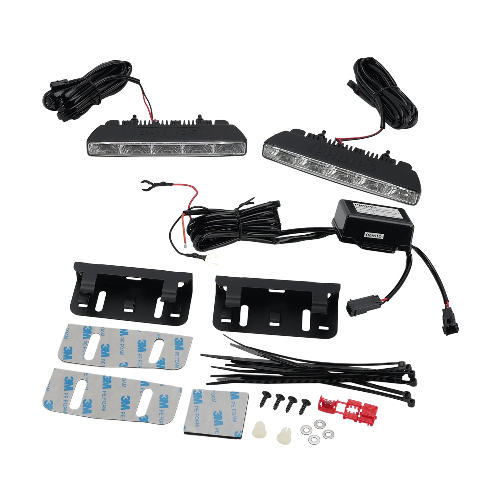 Feu jour LED Universel pour automobile 5 Puces LED 6000K Pour PHILIPS YS12810