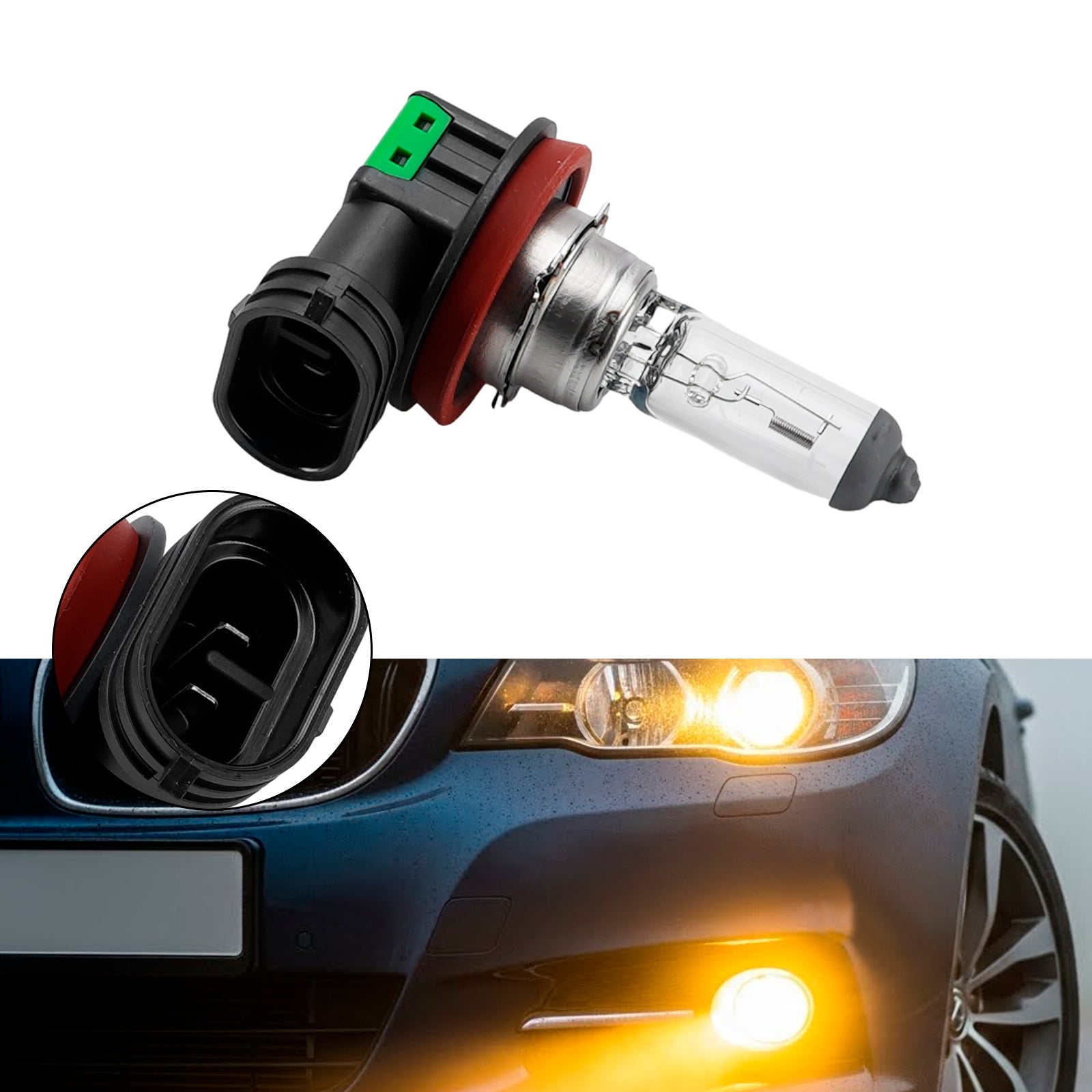 Ampoule Phare Halogène Auto H11 12V 55W PGJ19-2 Pour PHILIPS YS12362C1