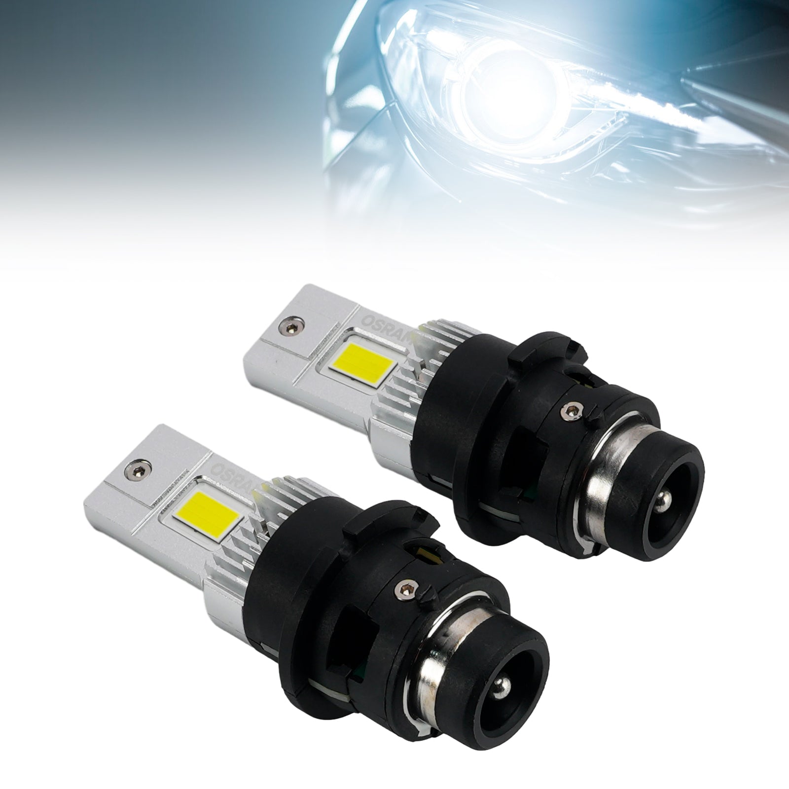 Kit Ampoule LED Phare Feu Route Croisement D2S 85V 45W 6000K Pour OSRAM 166240CW