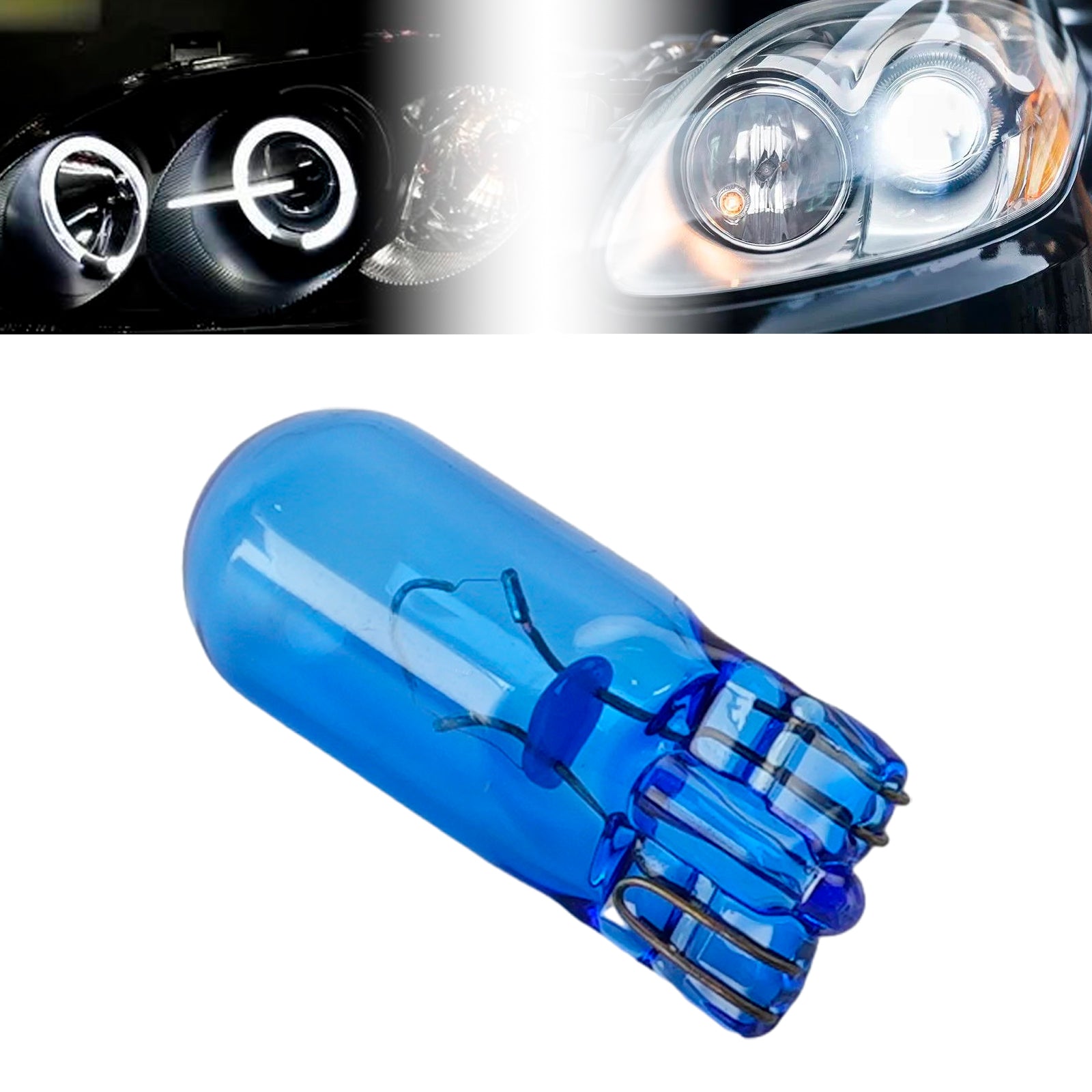 Ampoule Auxiliaire Halogène Auto W5W T10 12V 5W 4000K Pour PHILIPS YS12961BVG