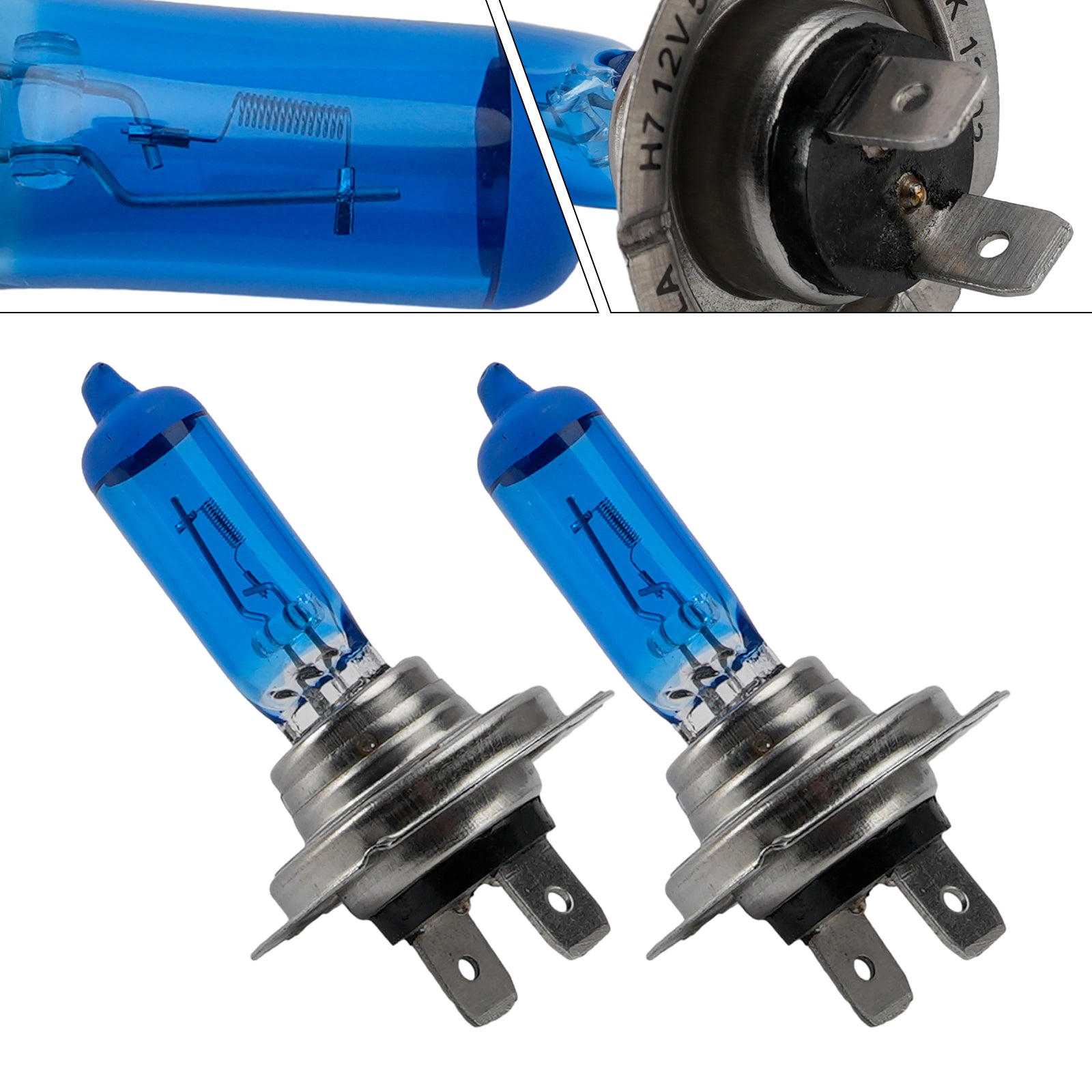 Ampoule Phare Halogène Améliorée Auto H7 12V 55W Pour HELLA 8GH 007 157-102