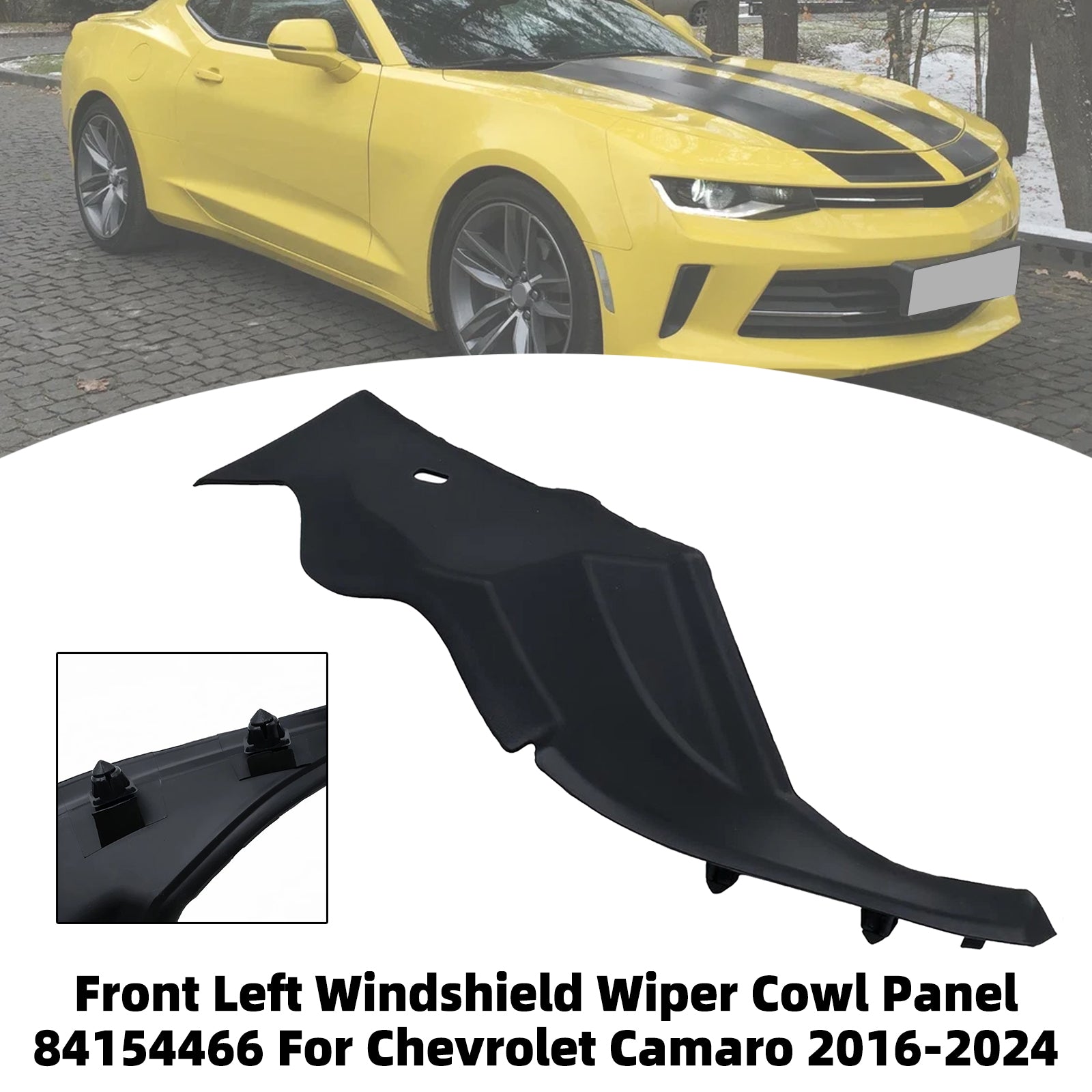Panneau Déflecteur Pare-Brise Avant Gauche 84154466 Pour Chevrolet Camaro