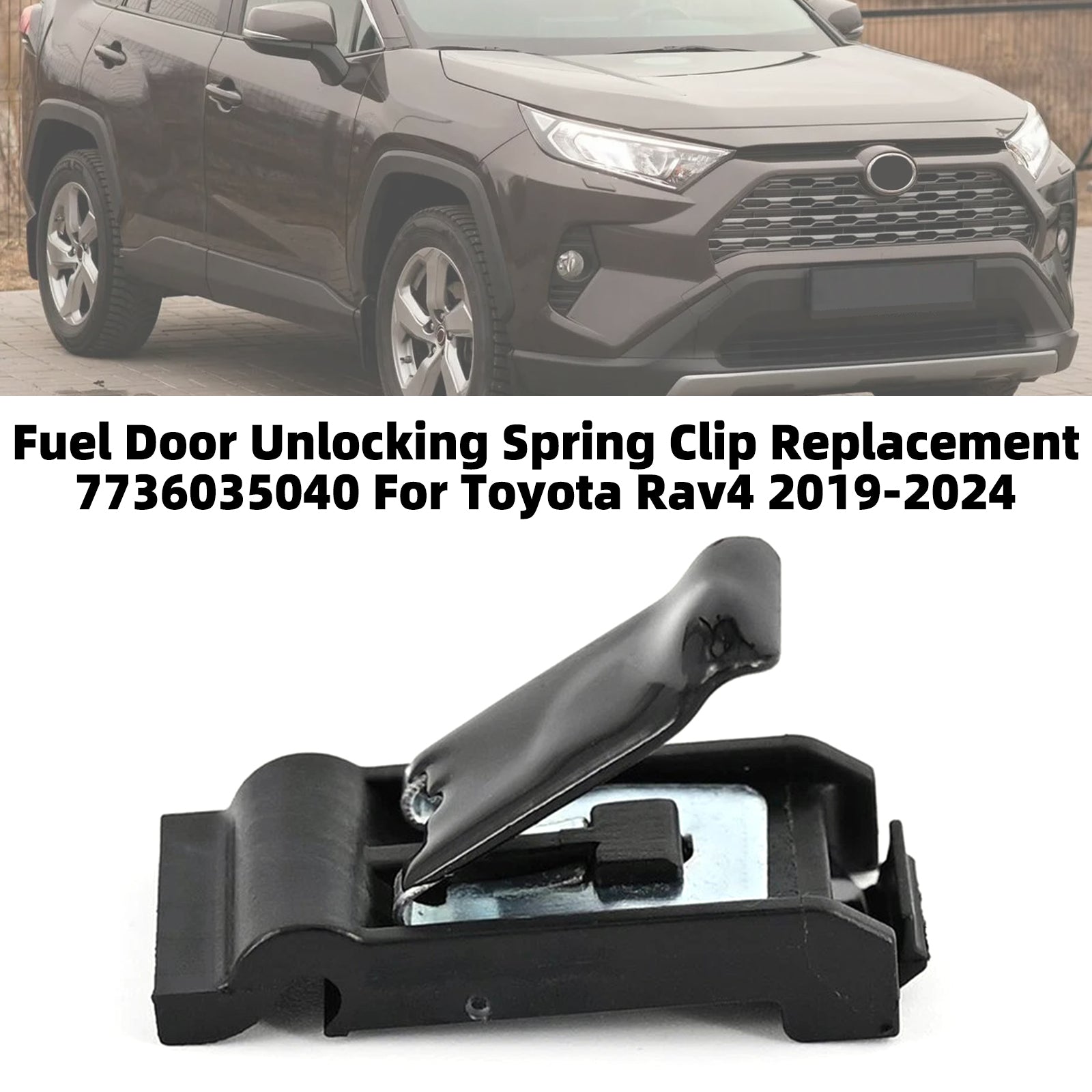 Ressort Clip Déverrouillage Trappe Carburant 7736035040 Pour Toyota Camry