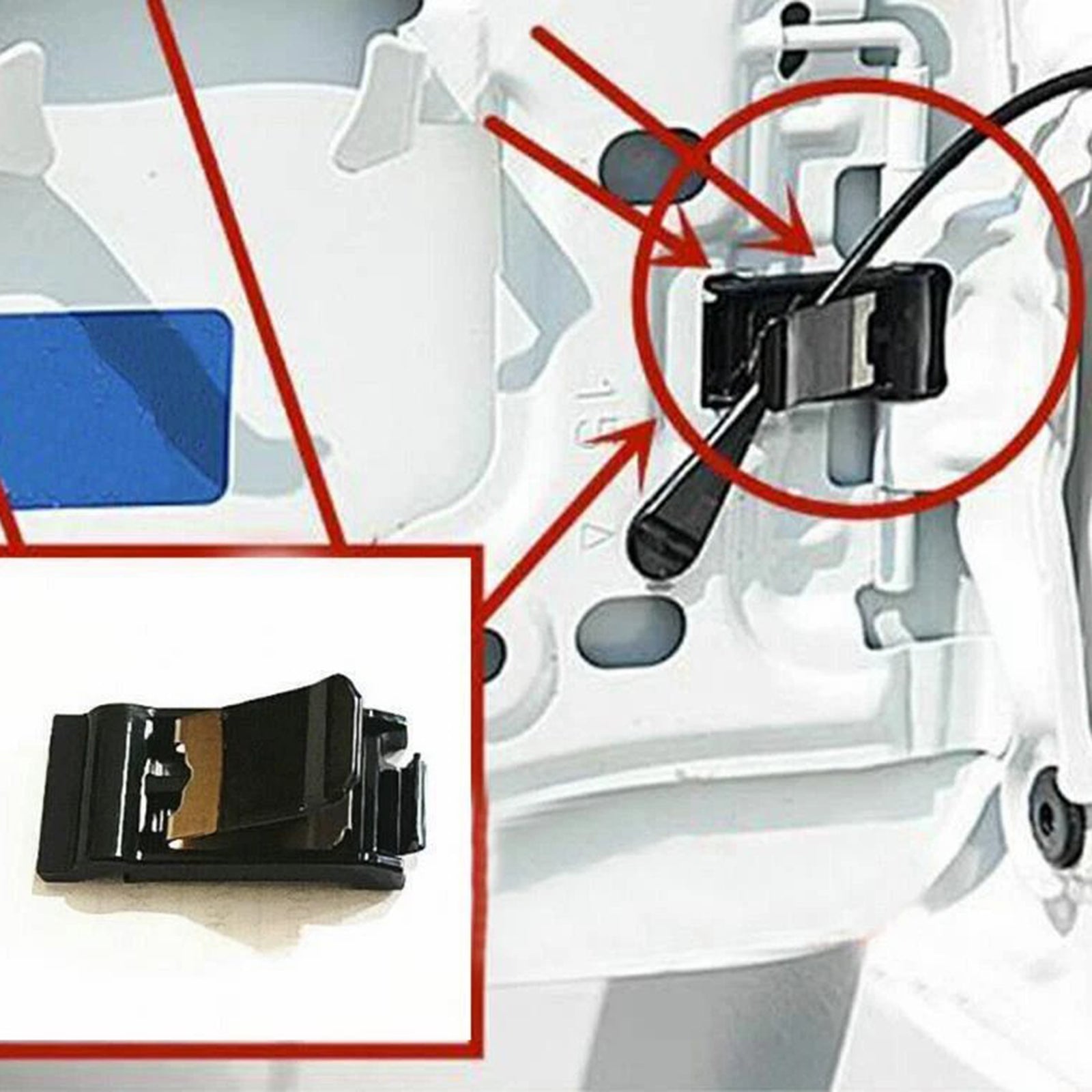 Ressort Clip Déverrouillage Trappe Carburant 7736035040 Pour Toyota Camry
