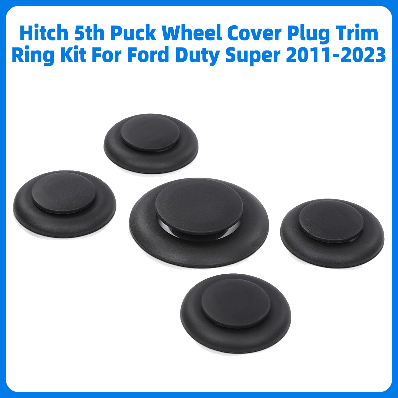 Kit Cache Prise Roue Hitch 5ème Anneau Pour Ford F-Series Super Duty 2011-2023