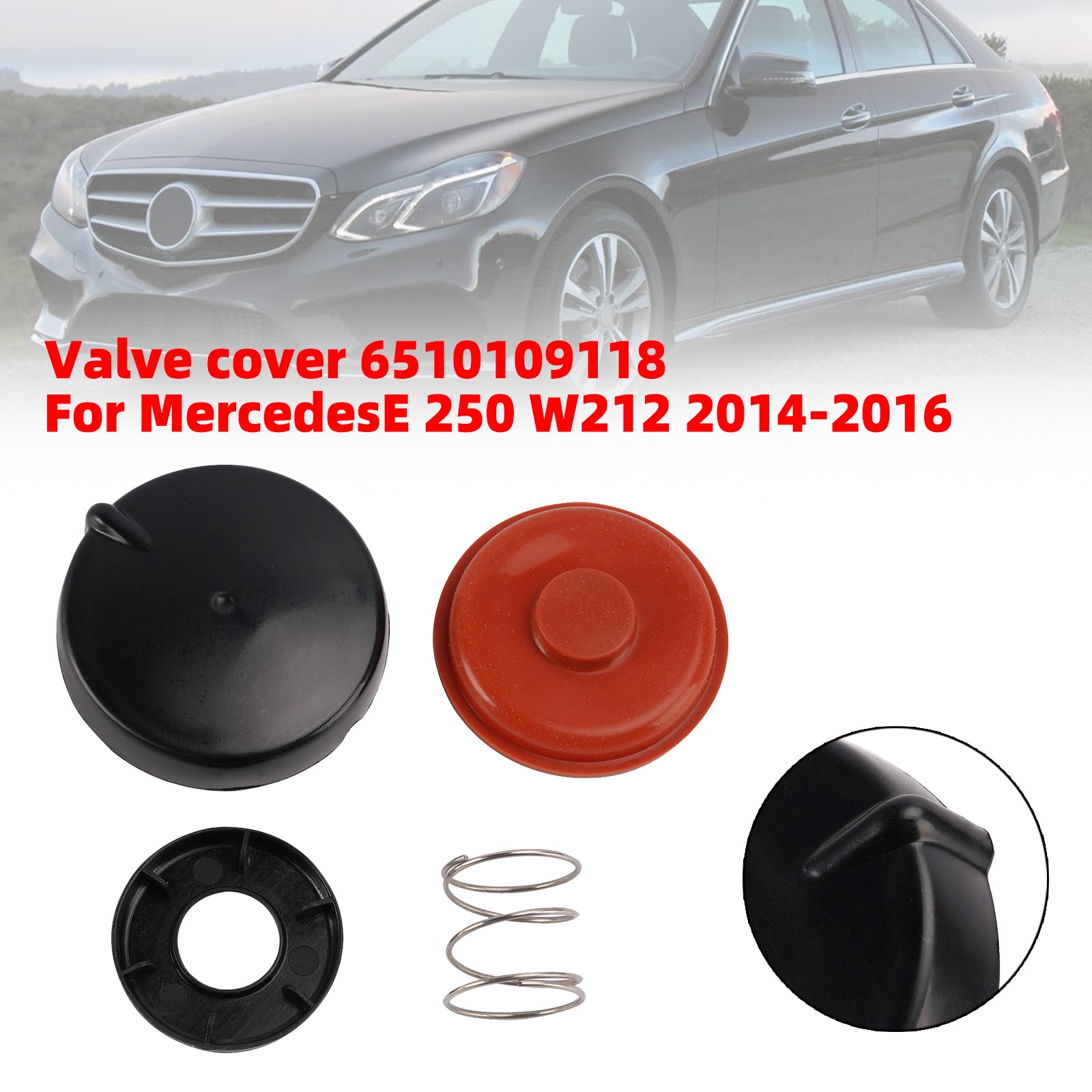 Couvercle de Culasse 6510109118 Pour Mercedes E250 W212 2014-2016