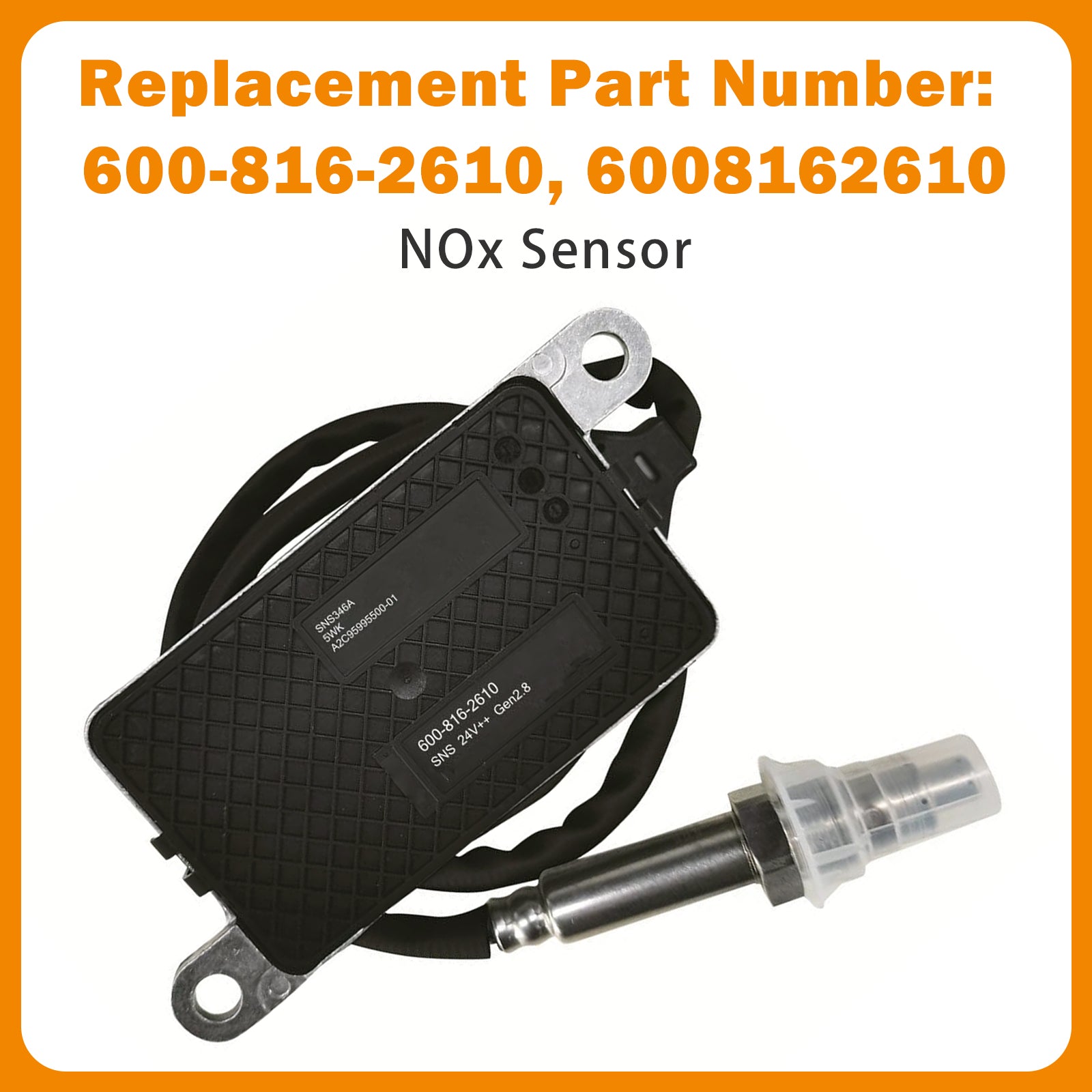 Capteur D'Oxyde D'Azote Nox 600-816-2610 Pour Komatsu PC360LC-11