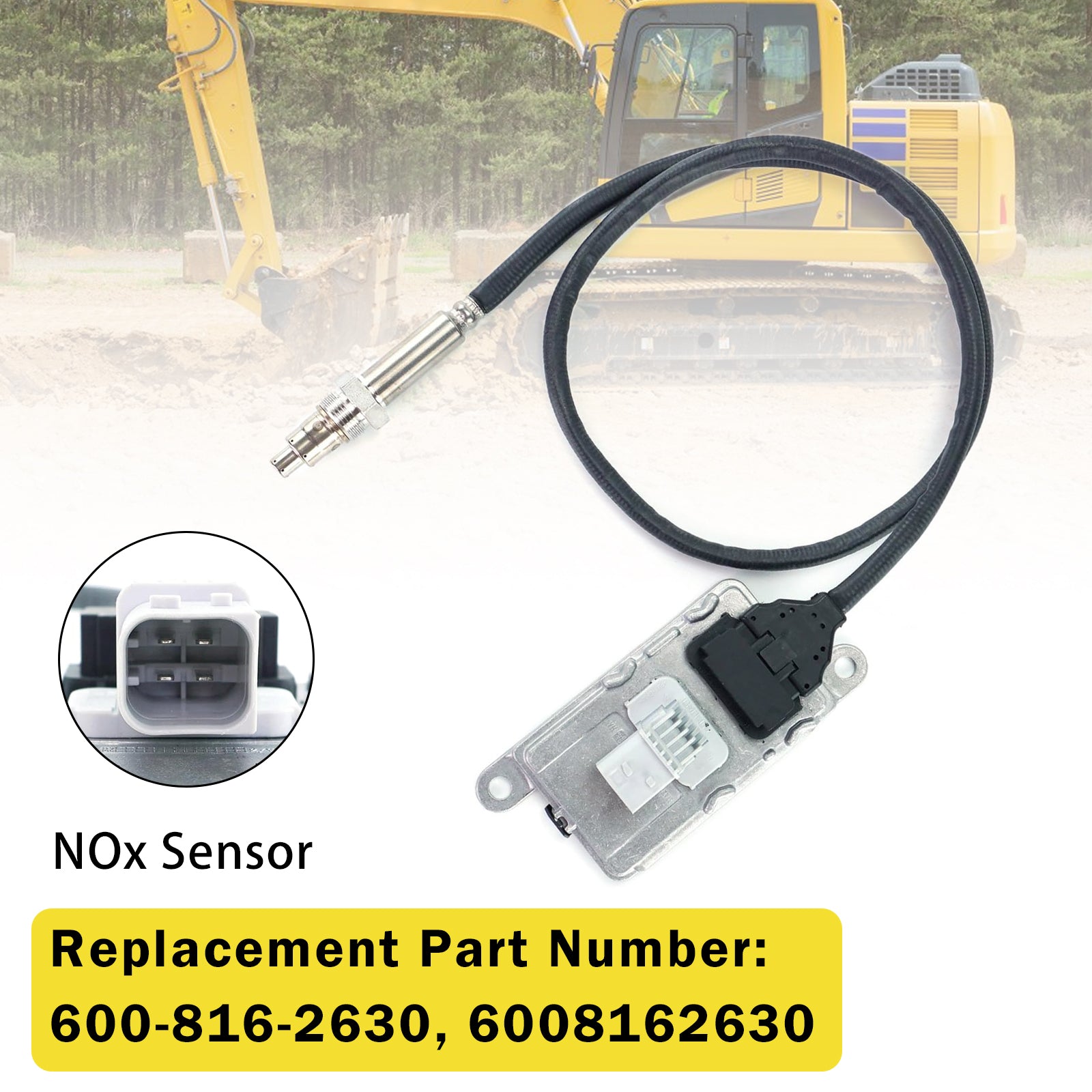Capteur D'Oxyde D'Azote Nox 600-816-2630 6008162630 Pour Komatsu Pelle