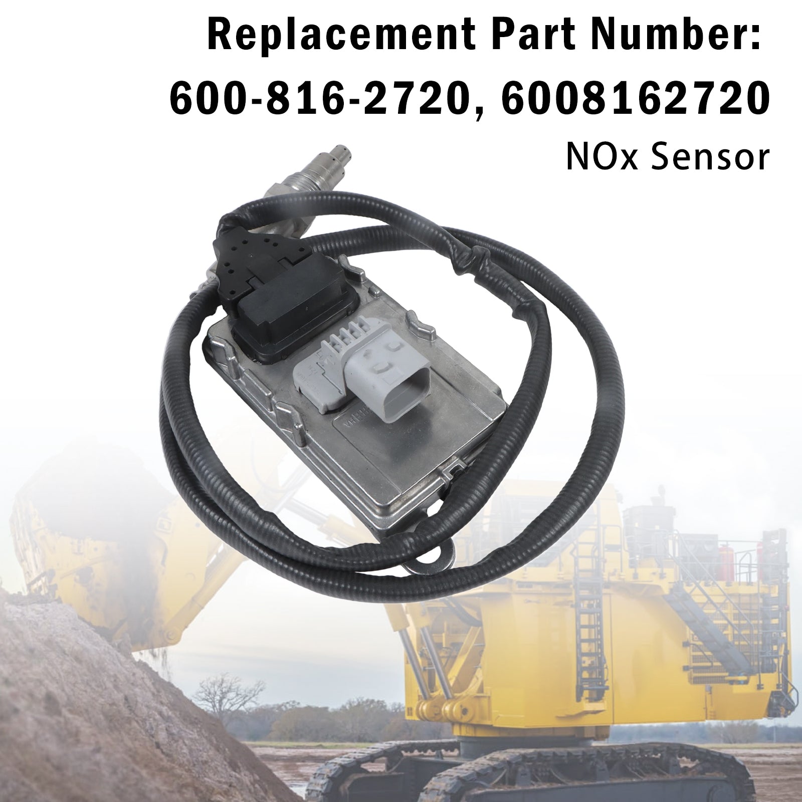 600-816-2720 Capteur De Nox D'Oxyde D'Azote 4326766 Pour Komatsu Pc700-11