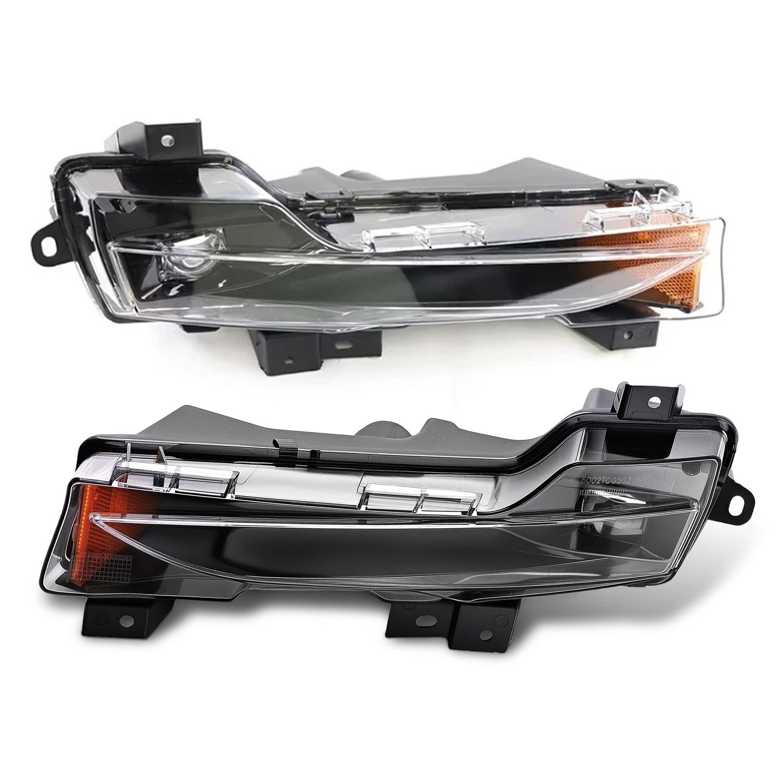 Paire Phares Anti‑Brouillard LED DRL Pour Tesla Model 3 2017‑2023